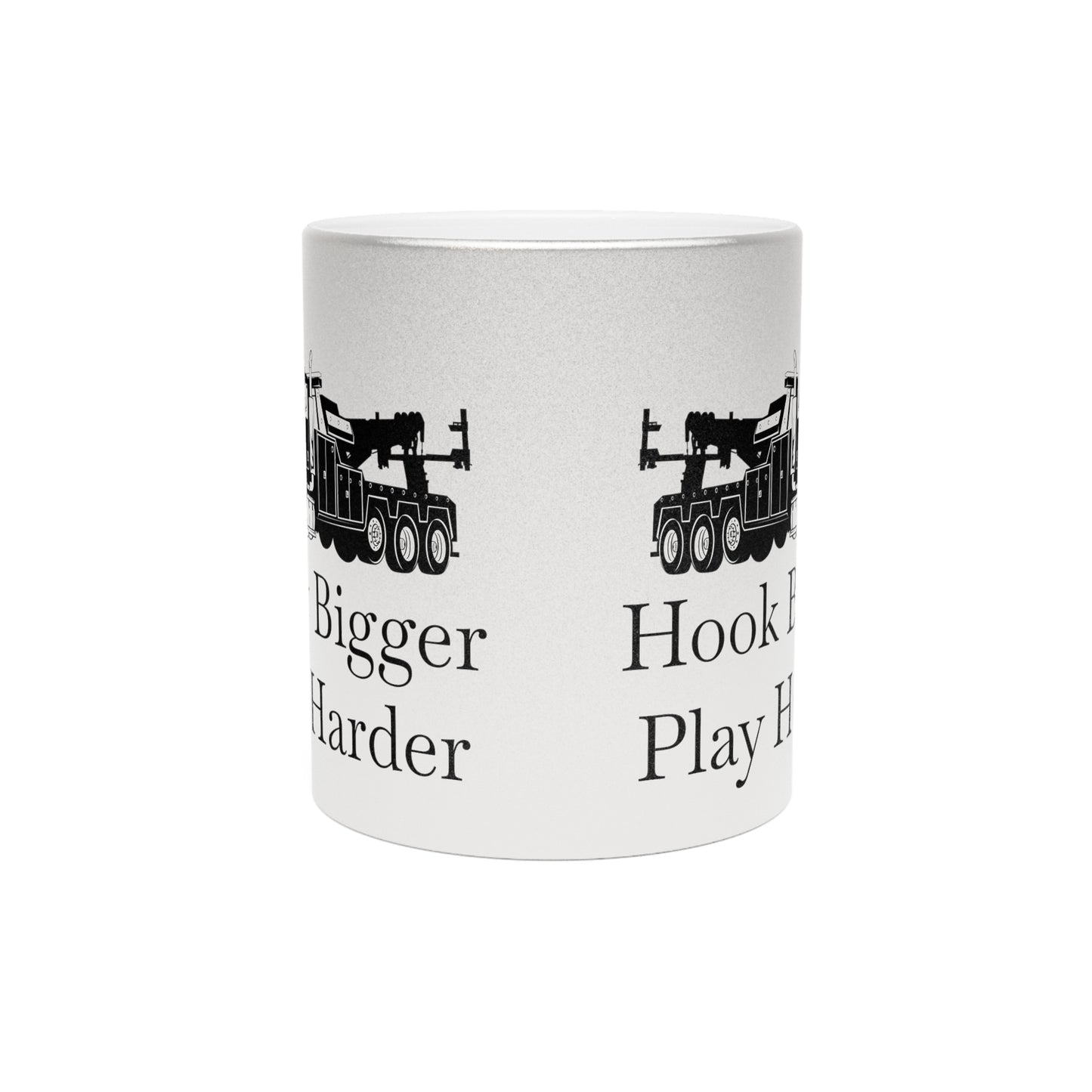 Hook Bigger Metallic Coffee Mug