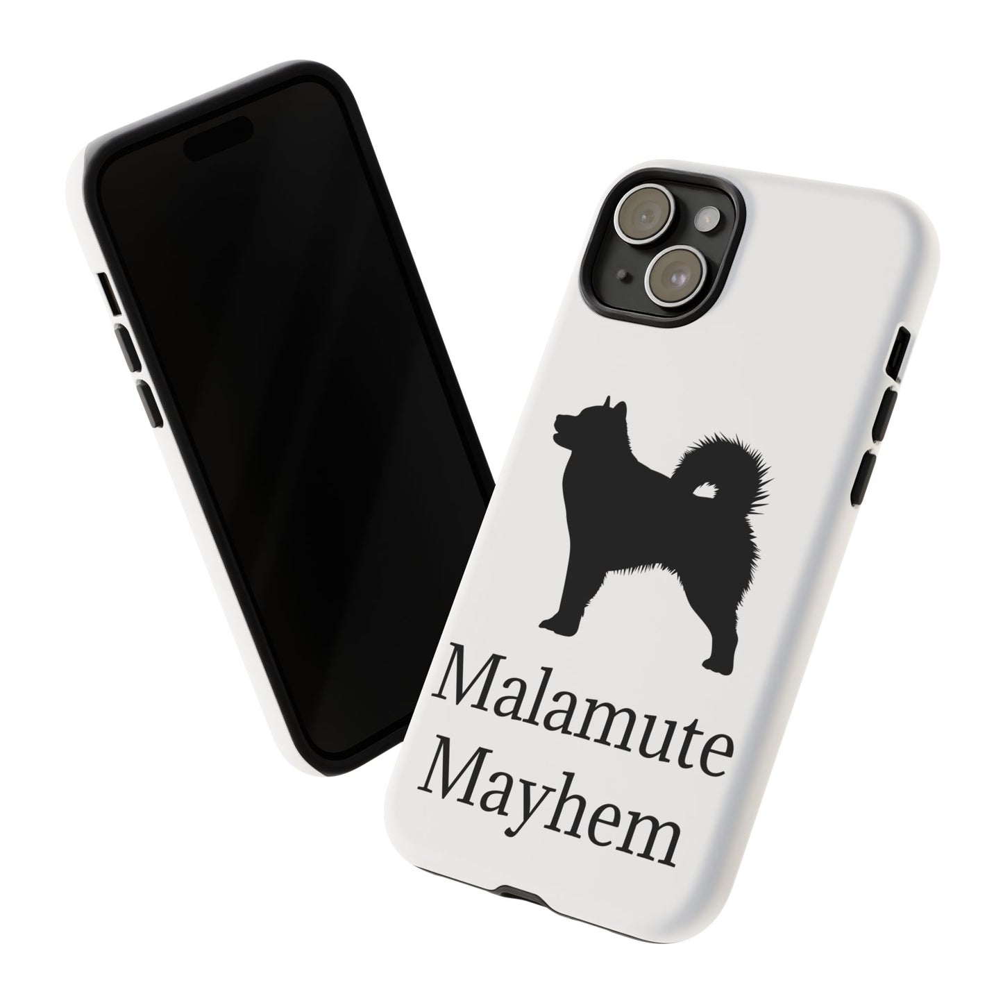 Malamute Mayhem iPhone Case