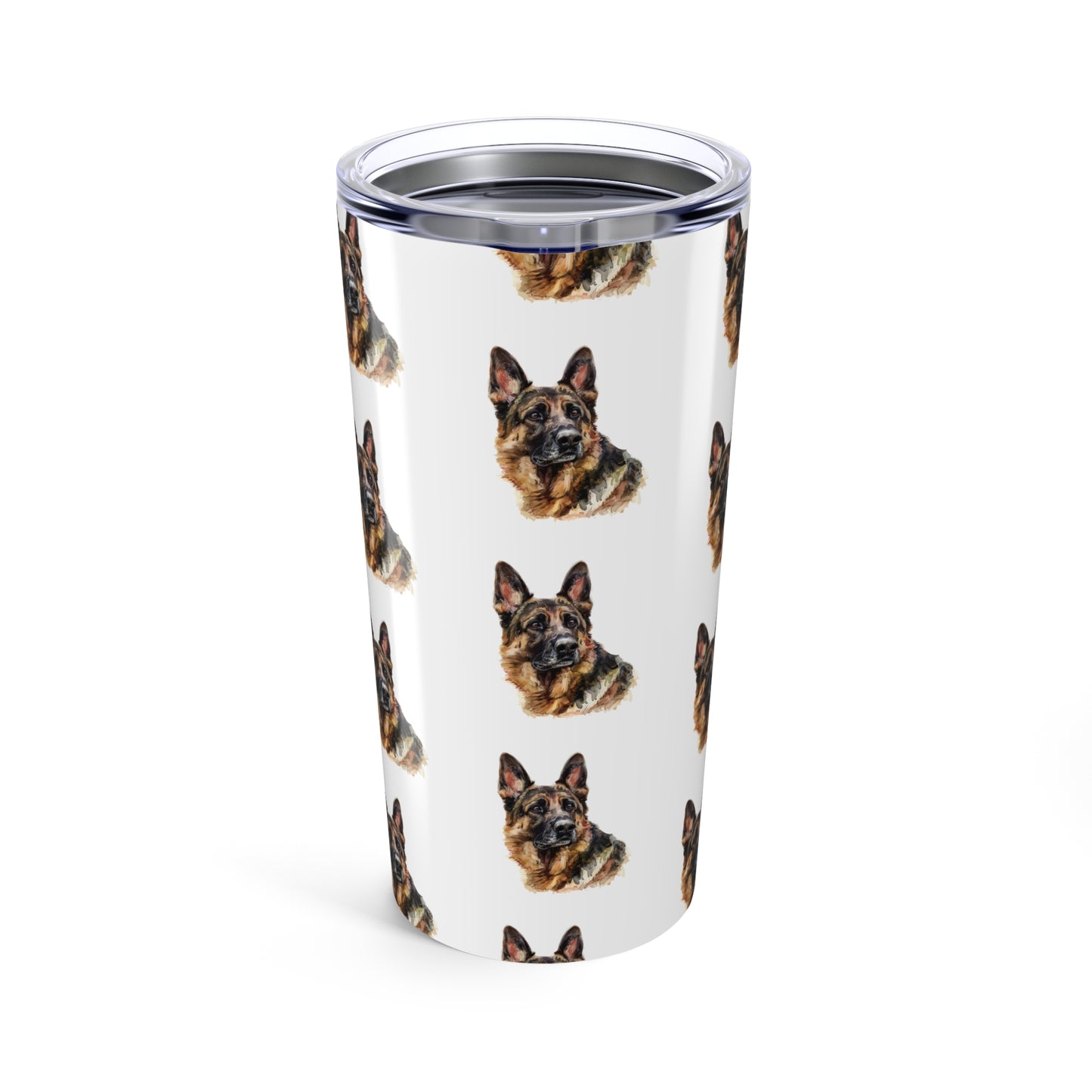 German Shepherd Head Tumbler