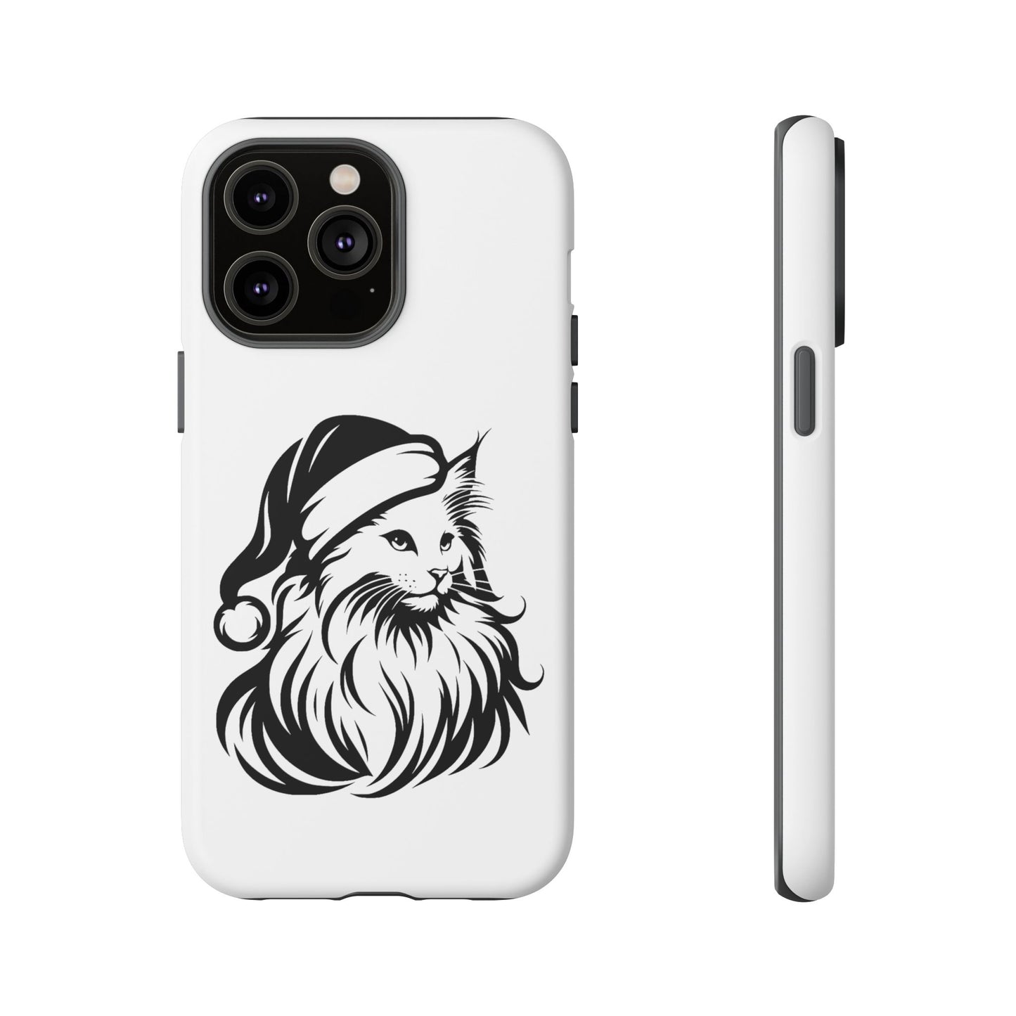 Santa Paws Cat iPhone Case