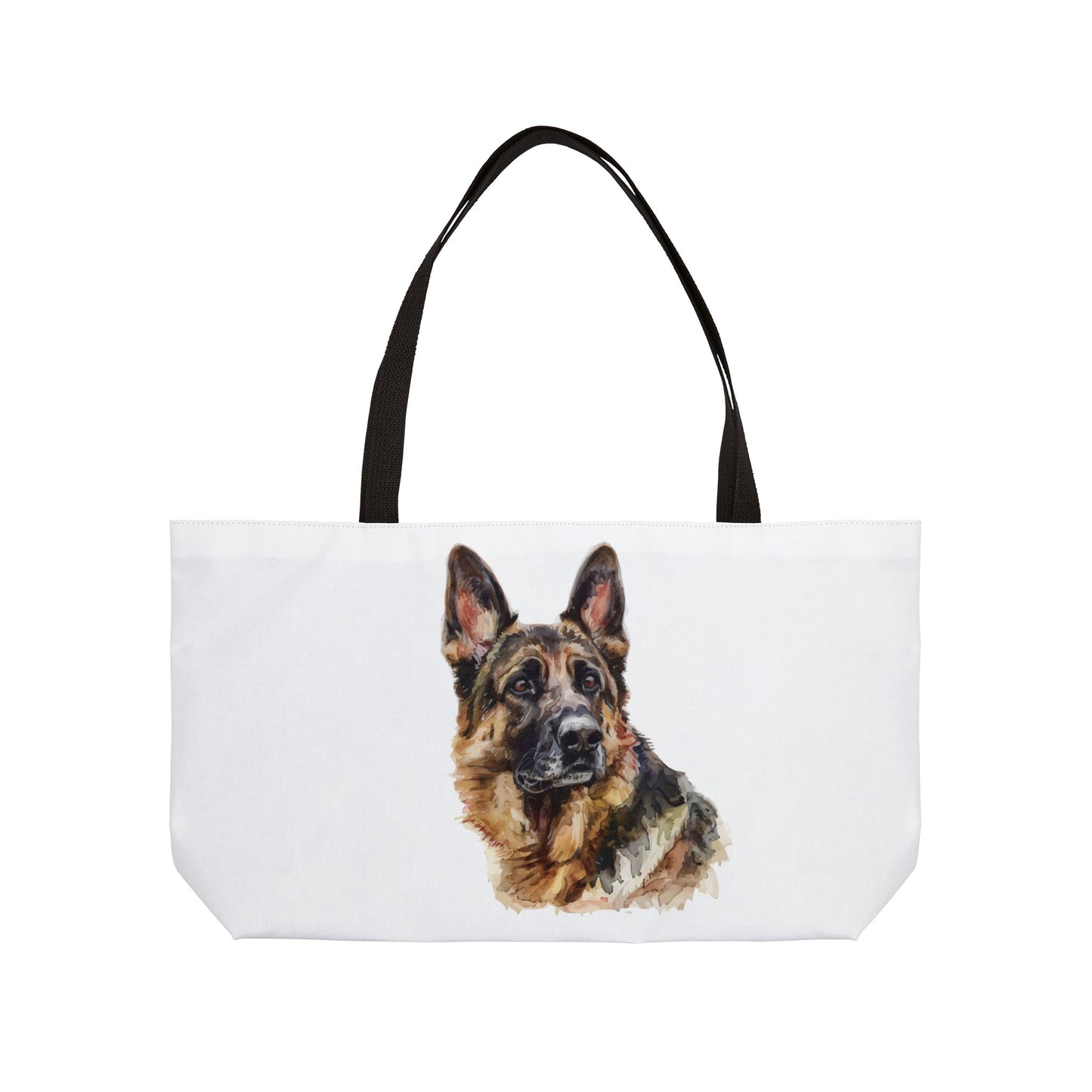 German Shepherd Head Weekender Tote Bag