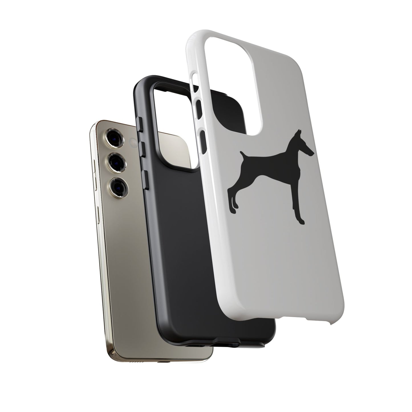 Doberman Silhouette Samsung Case