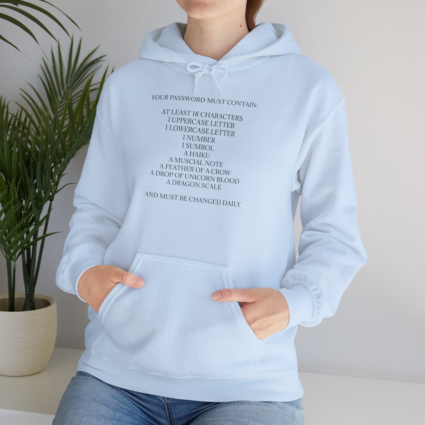 Password Unisex Hoodie