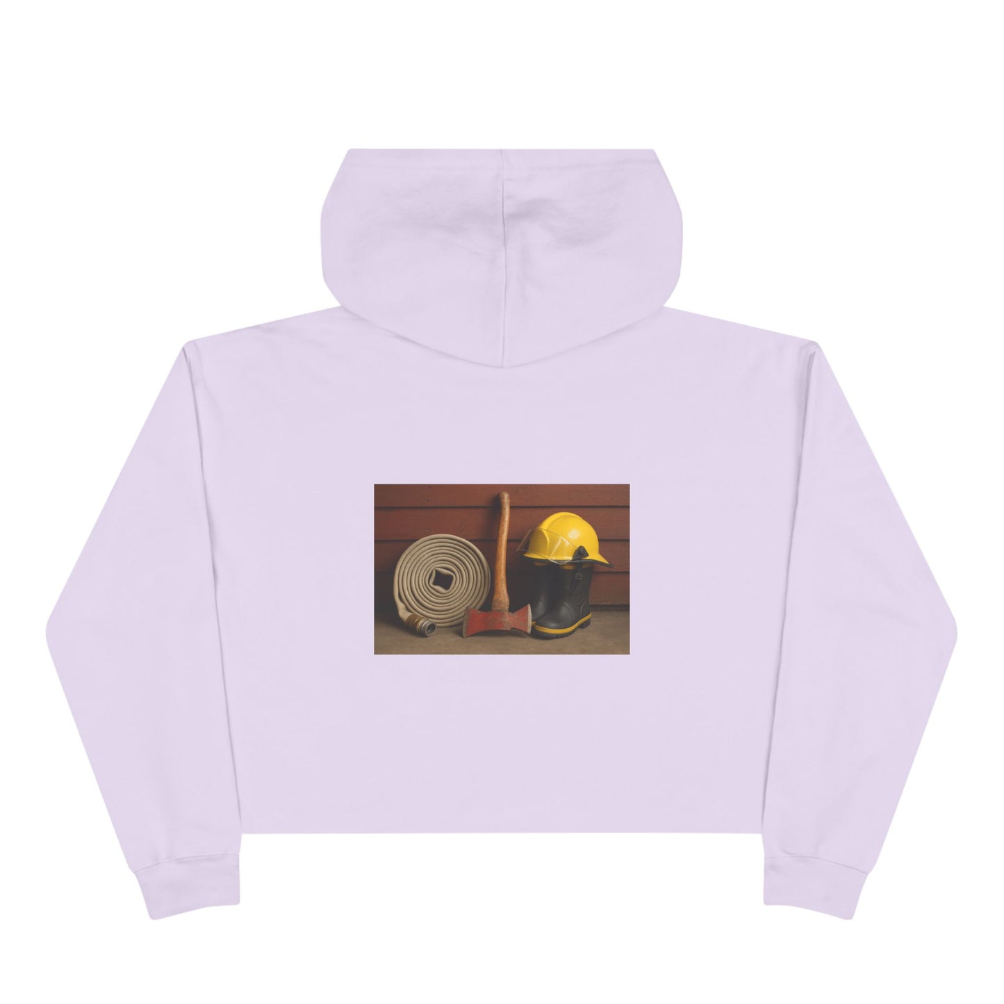 Fire/Rescue Appreciation Women's Crop Hoodie