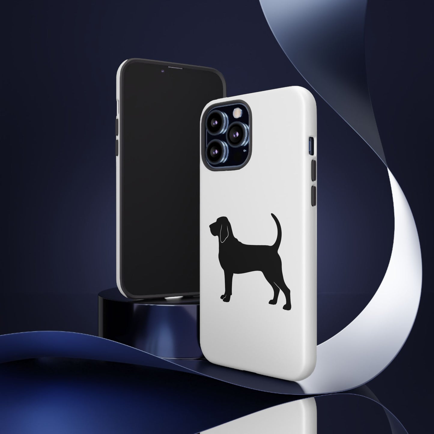 Bloodhound Silhouette iPhone Case