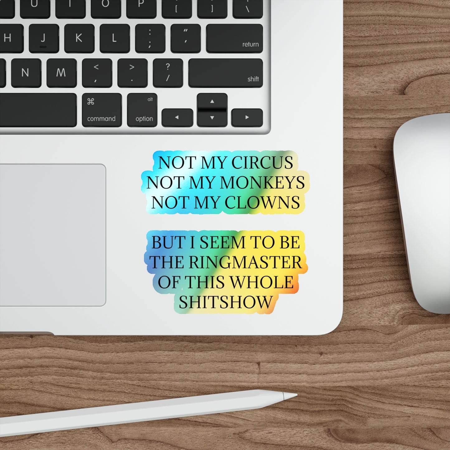 Ringmaster Holographic Sticker