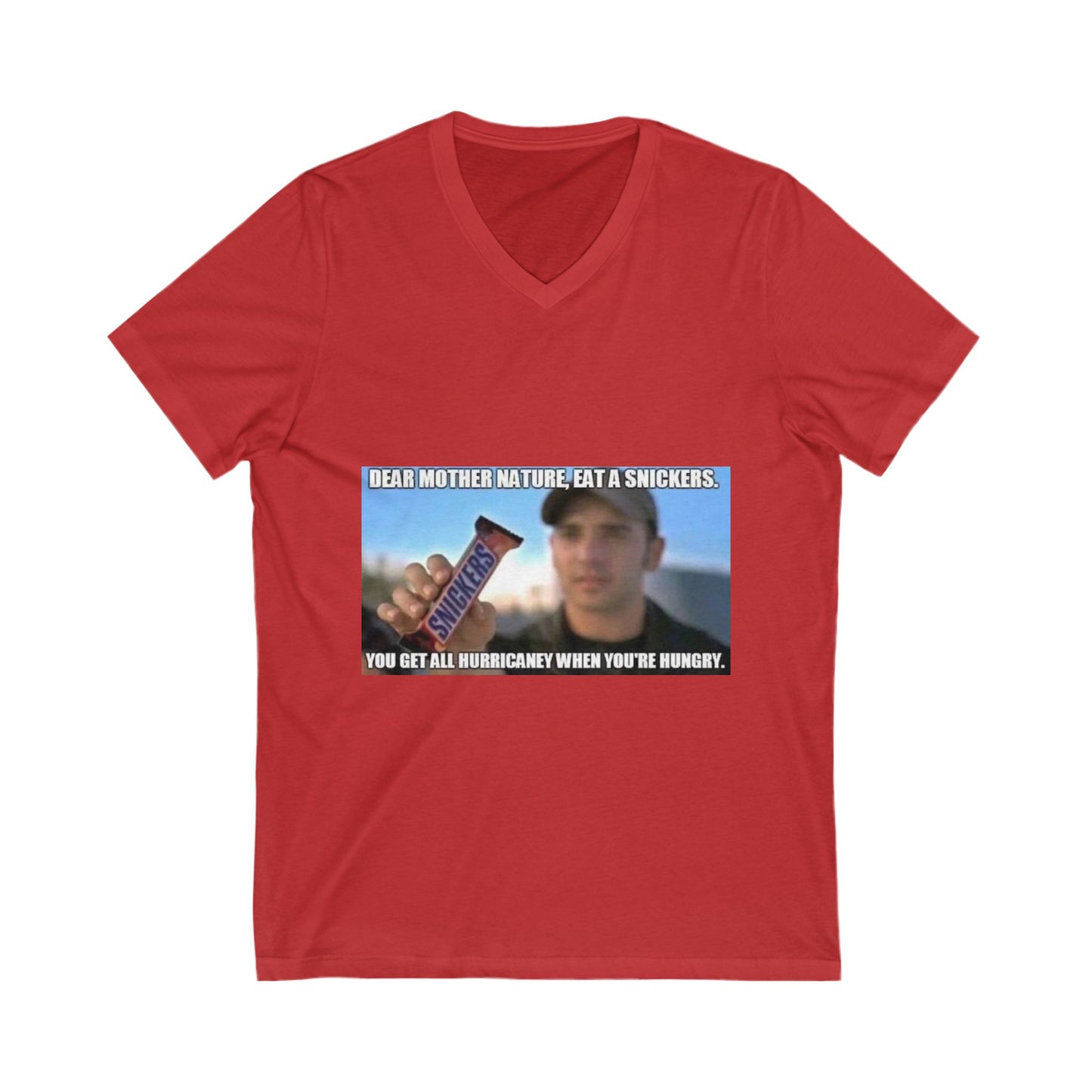 Hurricaney Unisex Short Sleeve V-Neck Tee