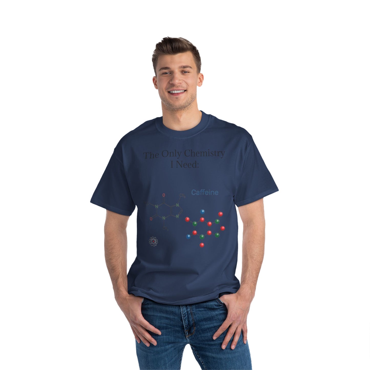 Chemistry Lesson Men's Short-Sleeve Crewneck Tee