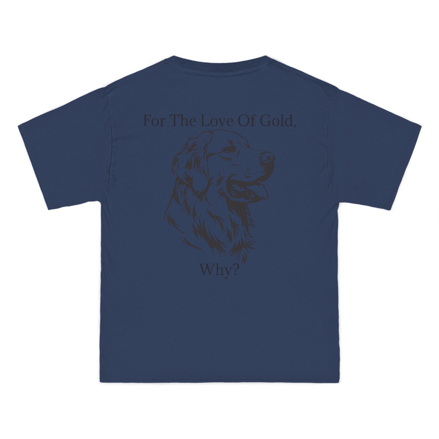For The Love Of Gold Men's Short-Sleeve Crewneck Tee