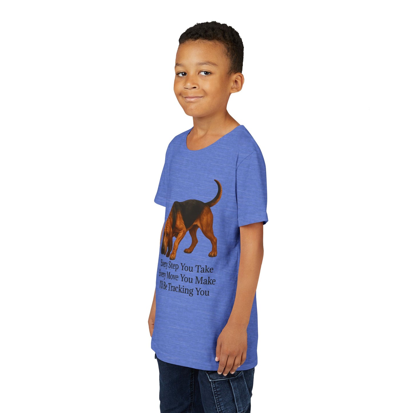 Tracking You Youth Unisex Short Sleeve Crewneck Tee