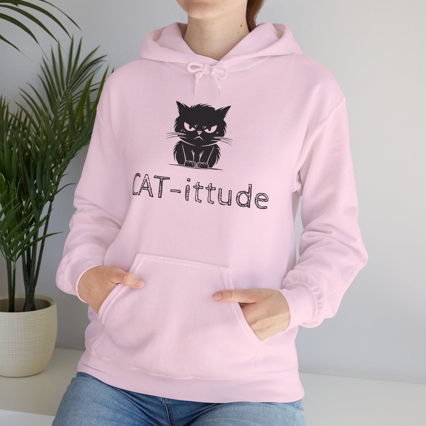 CAT-ittude Unisex Hoodie
