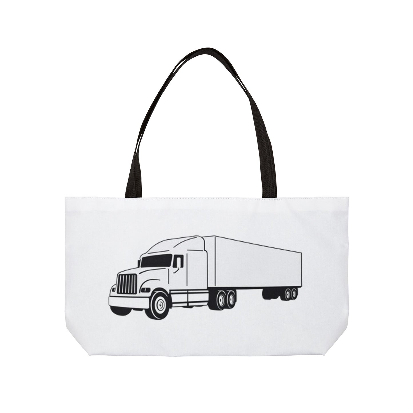 Semi Truck Weekender Tote Bag