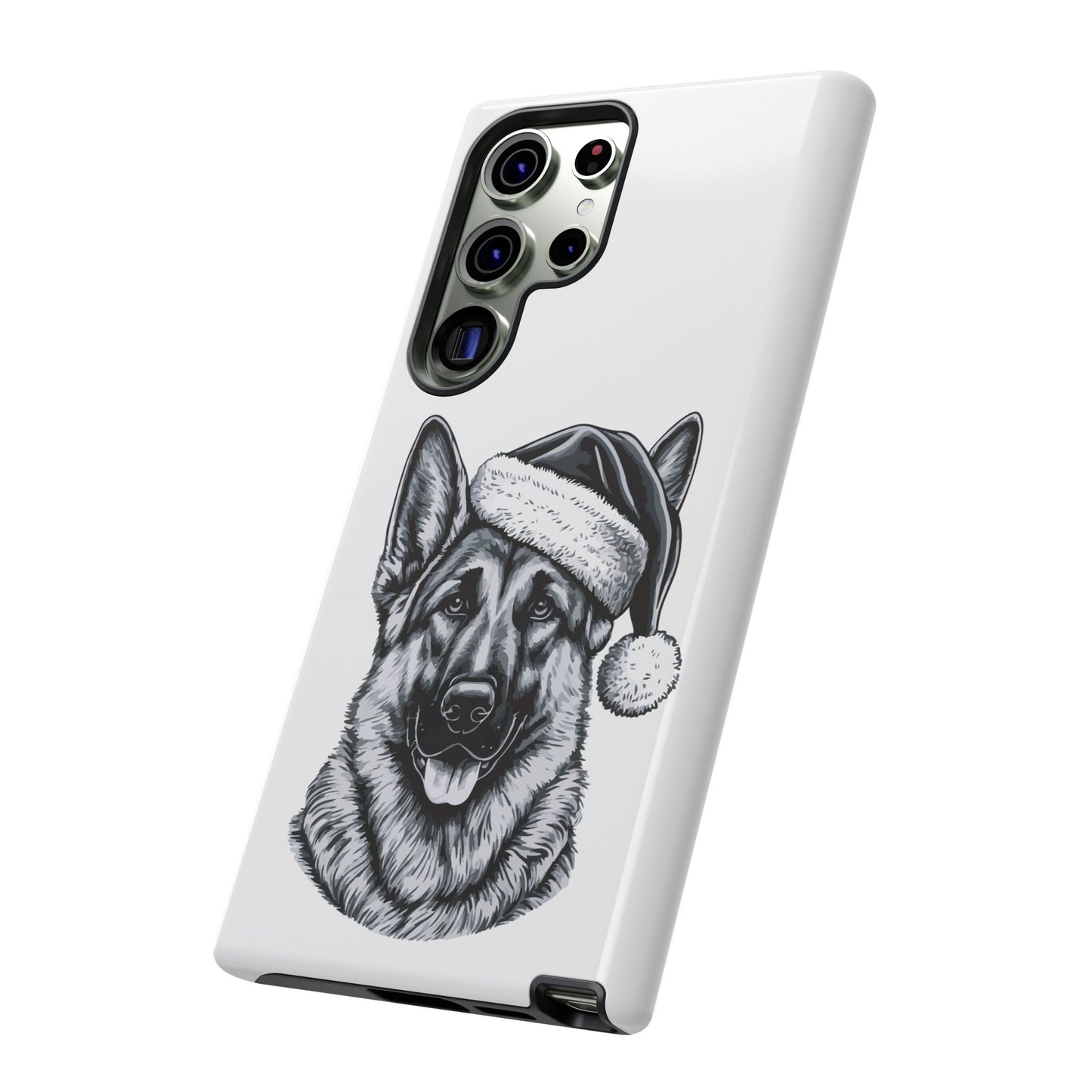 Santa Paws German Shepherd Samsung Case