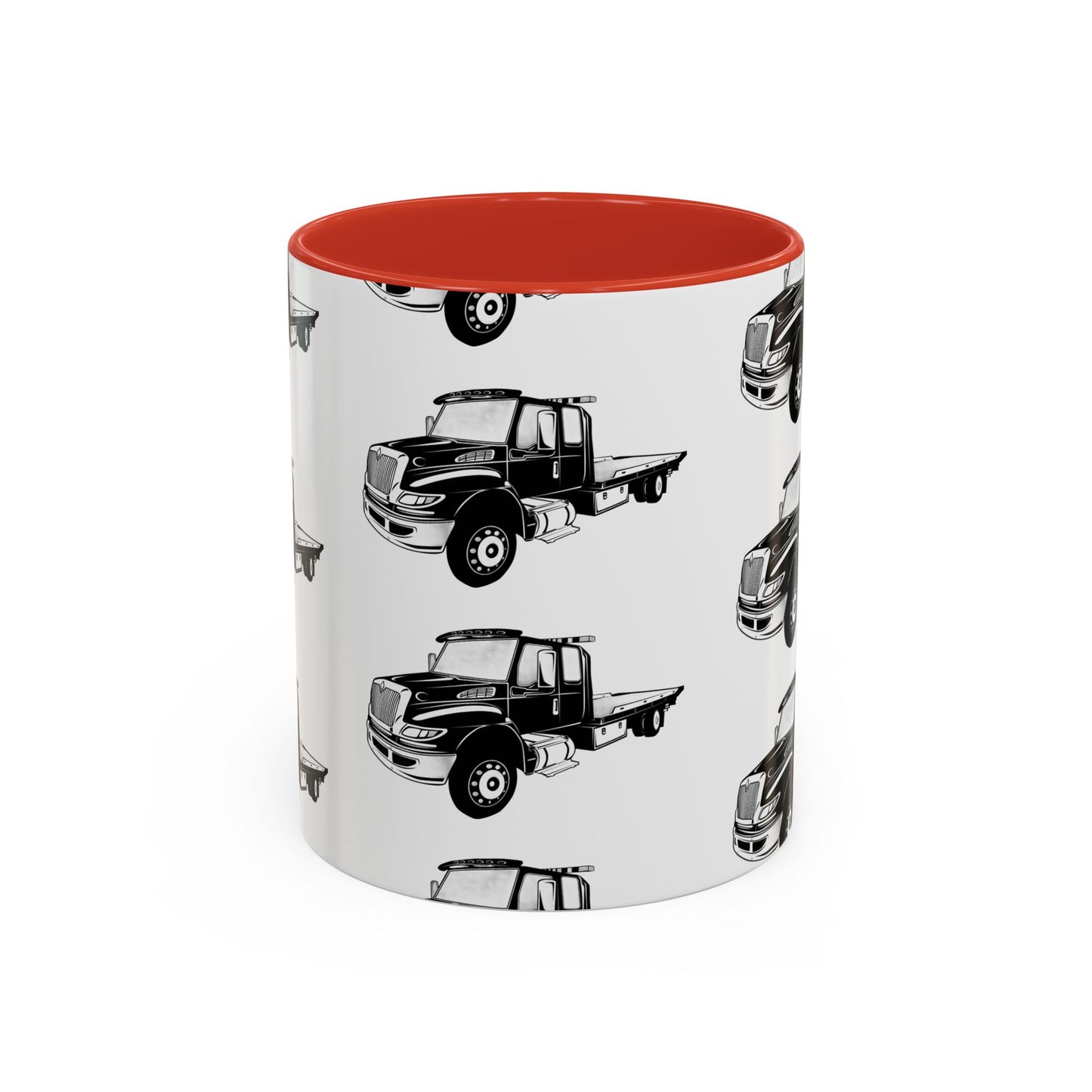 Flatbed Tow Truck 2-Tone Coffee Mug