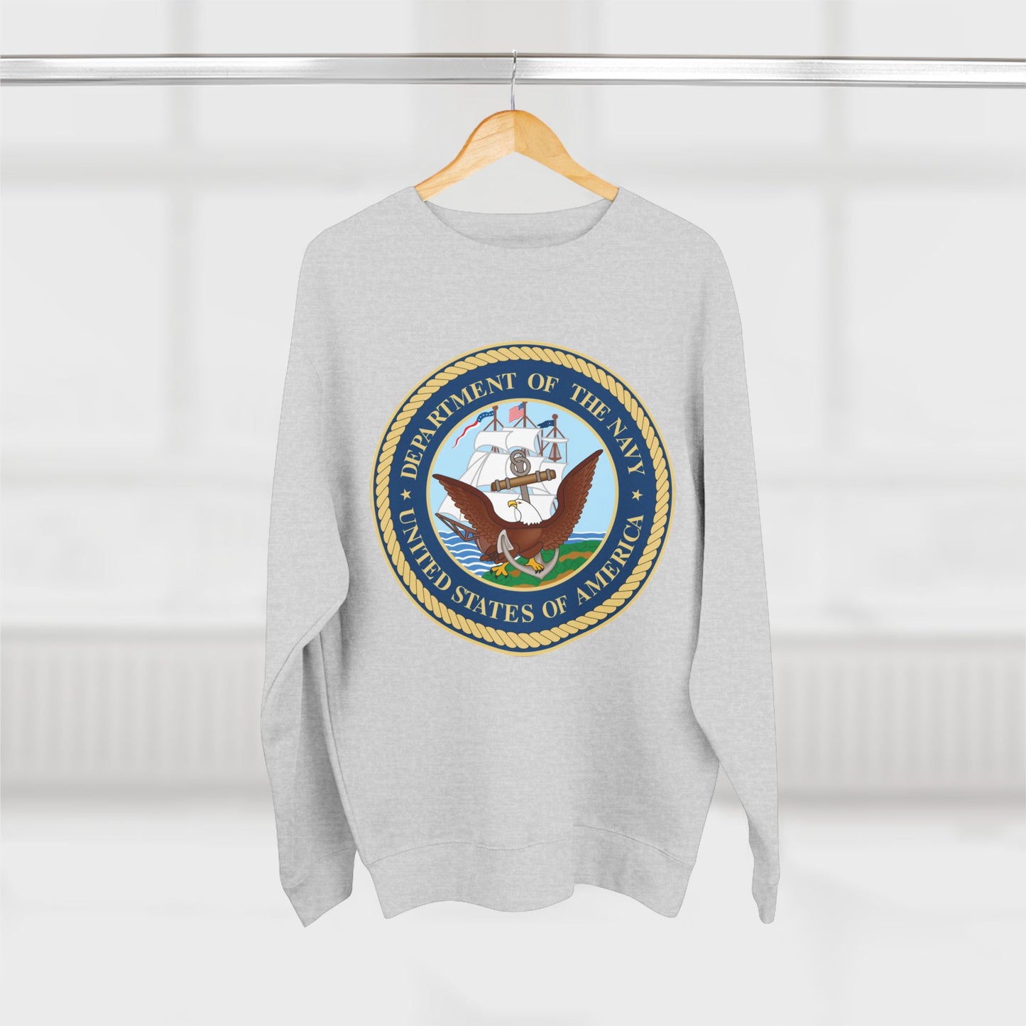 US Navy Unisex Crewneck Sweatshirt