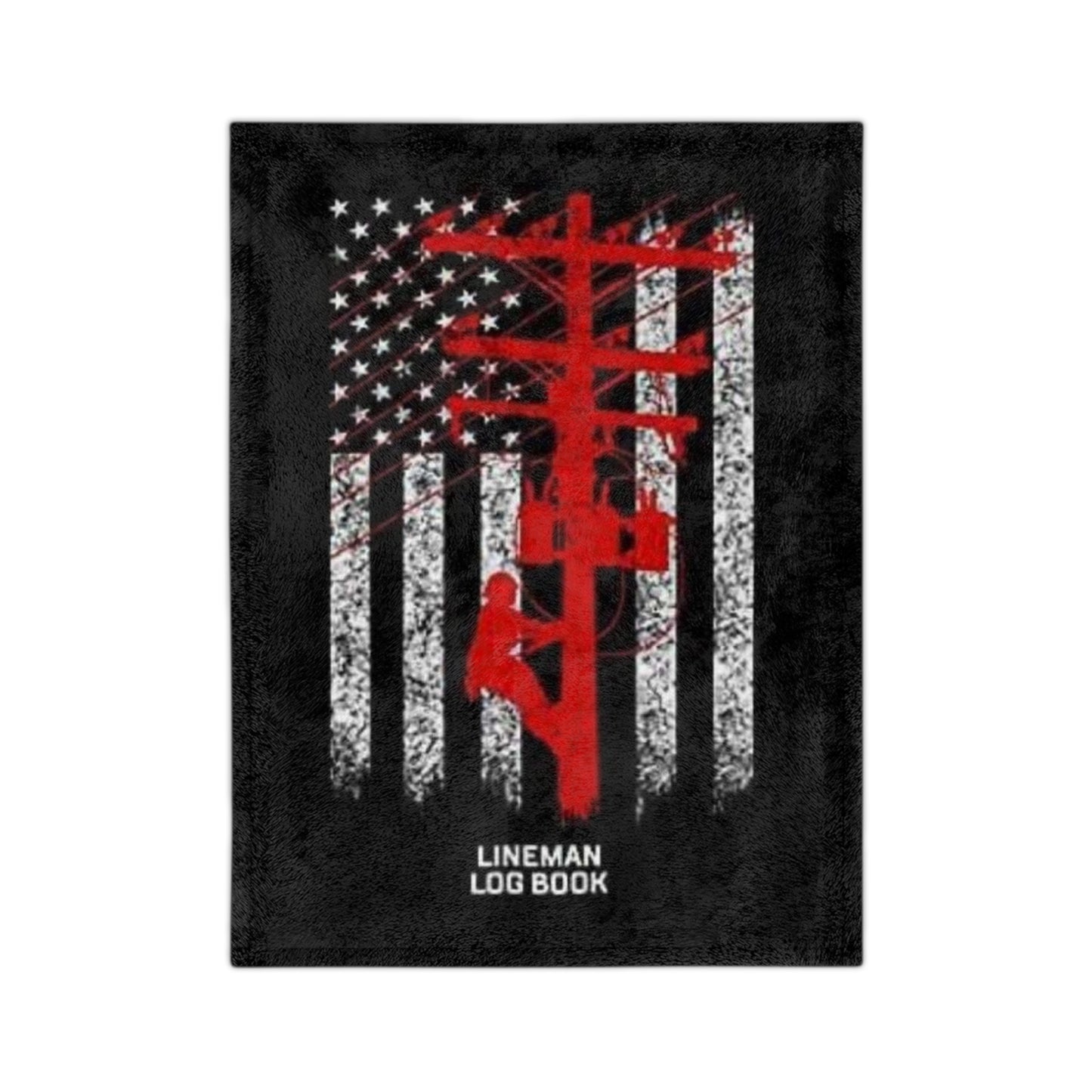 Lineman Velveteen Microfiber Blanket