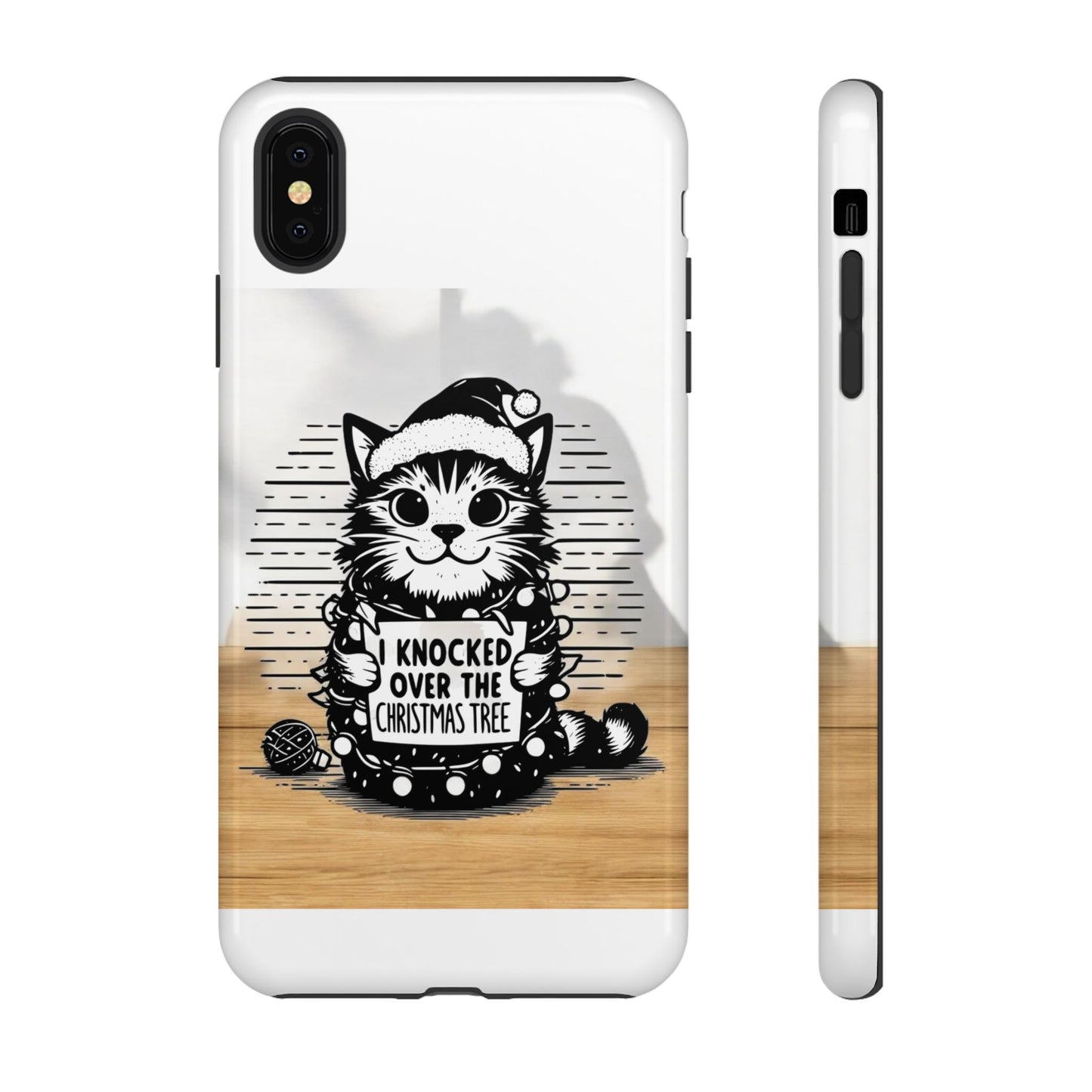 Naughty Cat iPhone Case