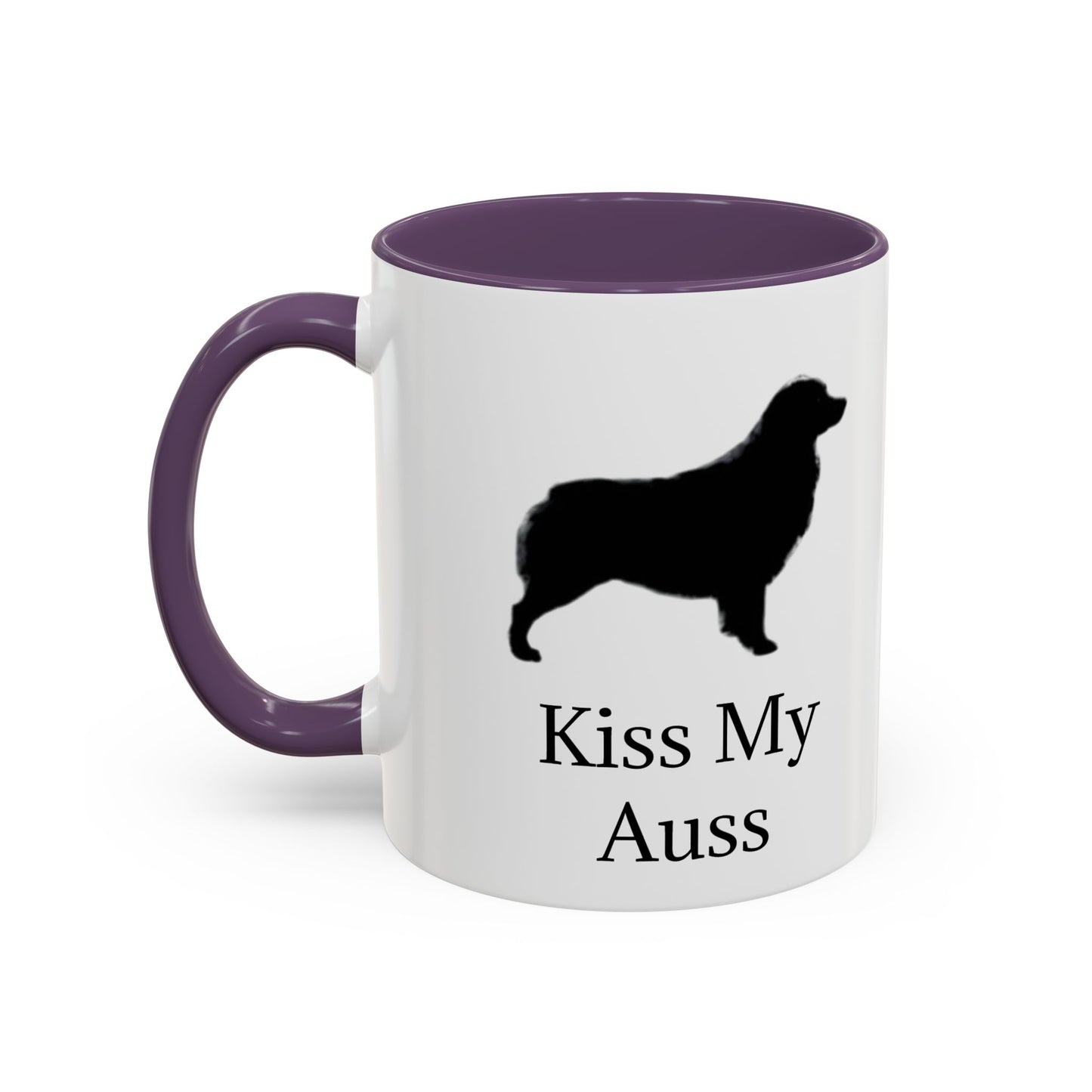 Kiss My Auss 2-Tone Coffee Mug