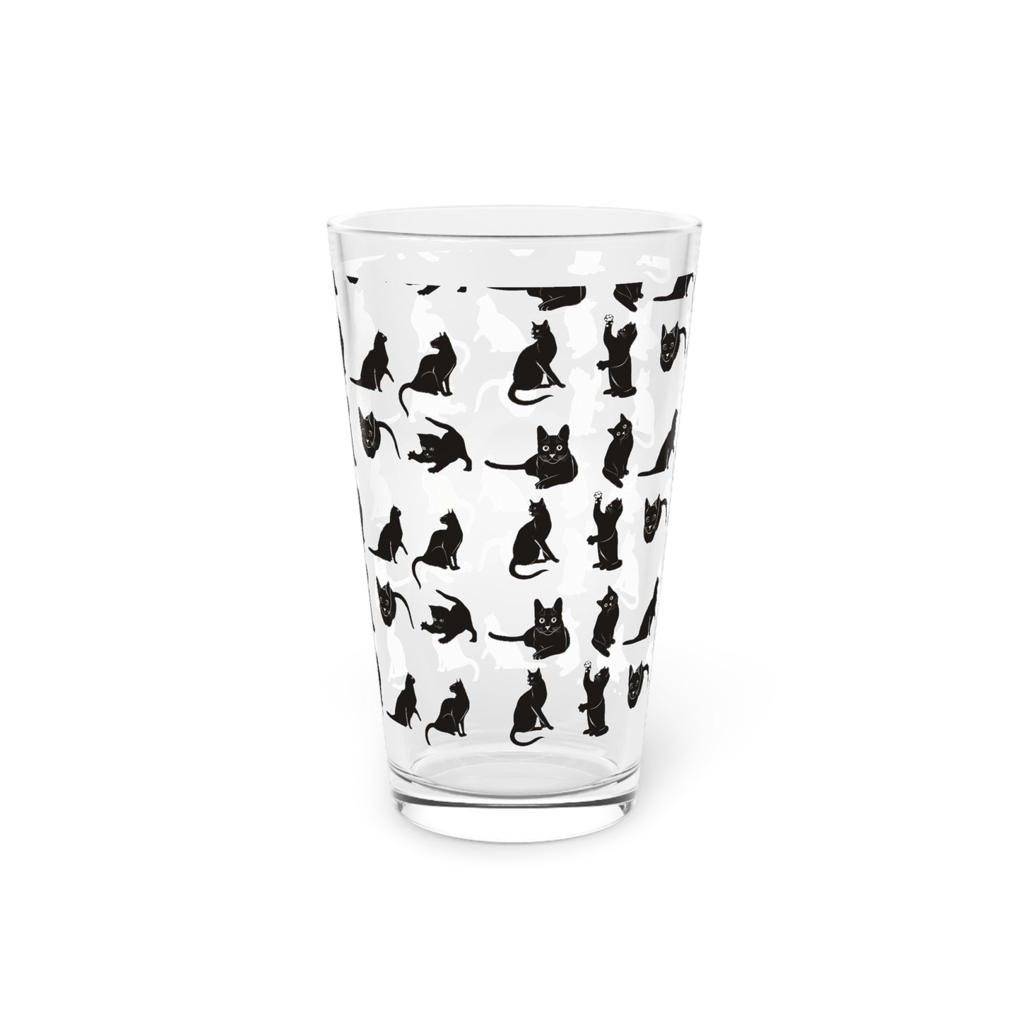 Cats Drinking Glass