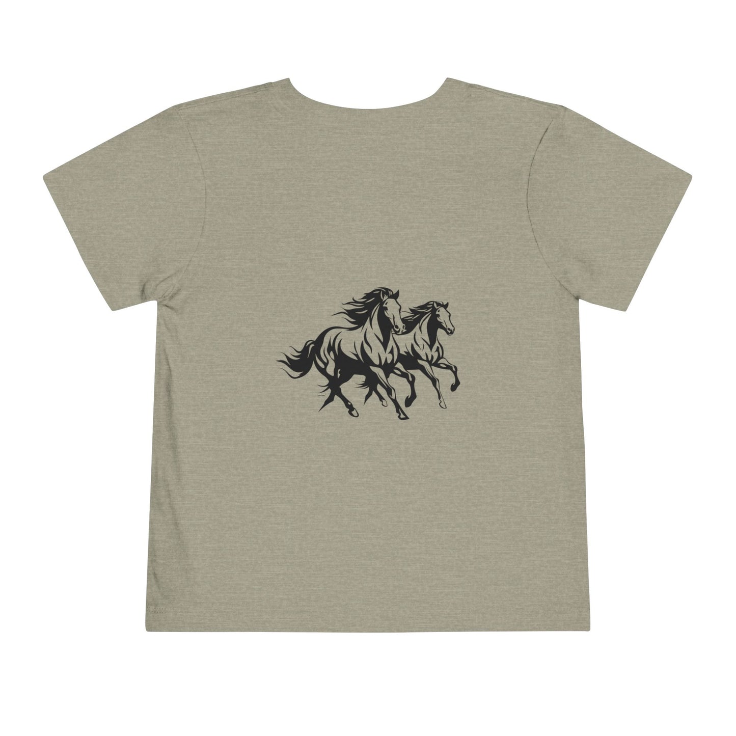 Horsin' Around Toddler Unisex Short Sleeve Crewneck Tee