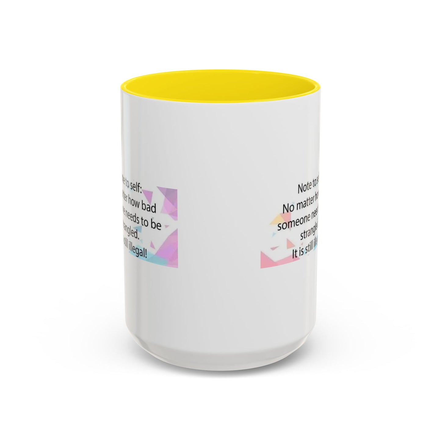Note To Self 2-Tone Coffee Mug