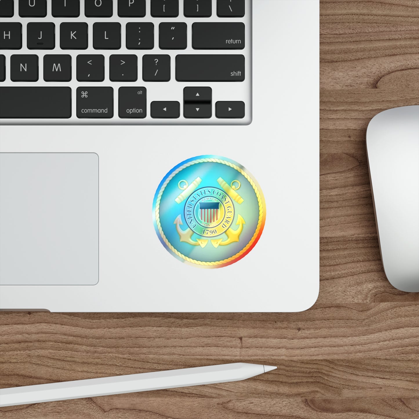 US Coast Guard Holographic Sticker