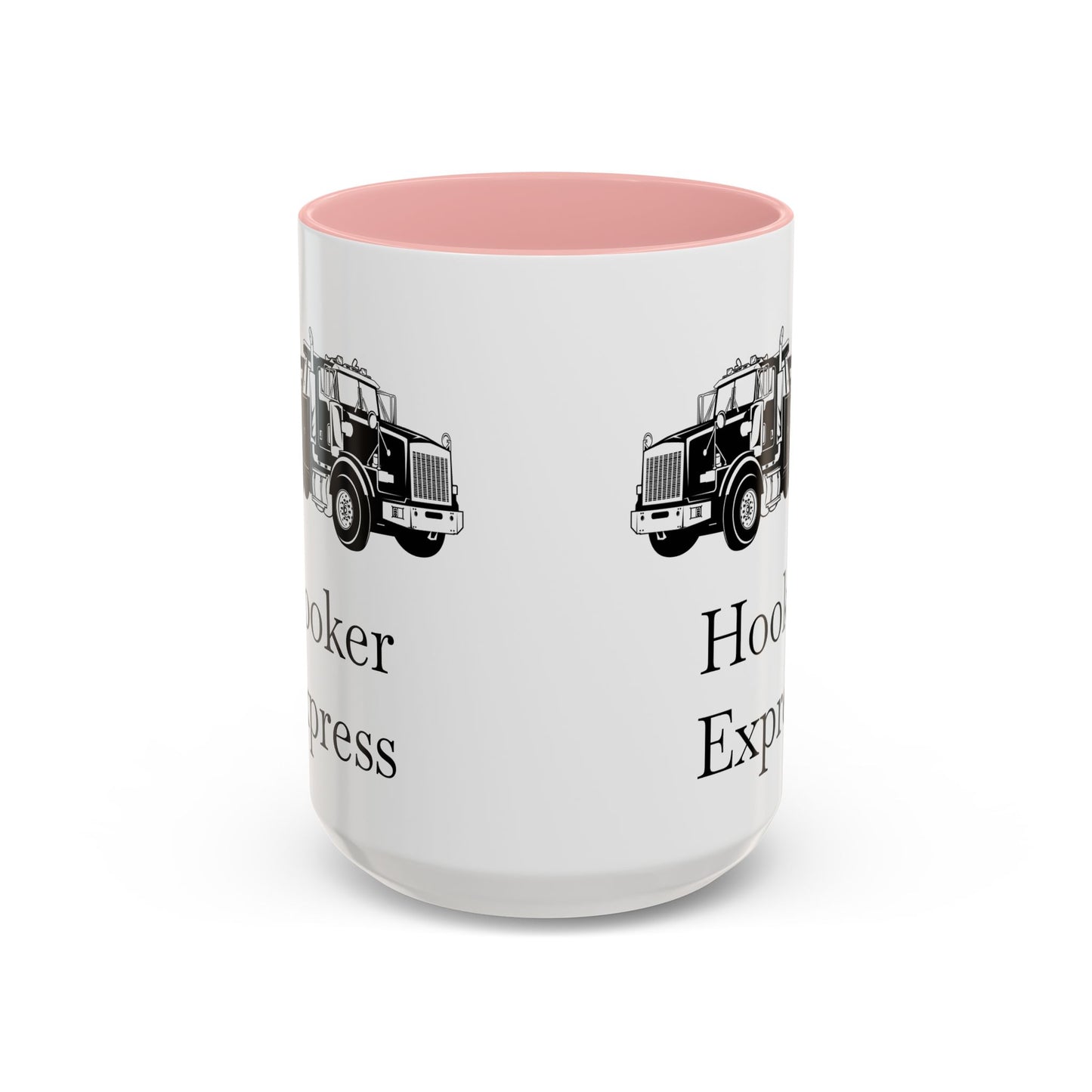 H**ker Express Heavy Tow Truck 2-Tone Coffee Mug