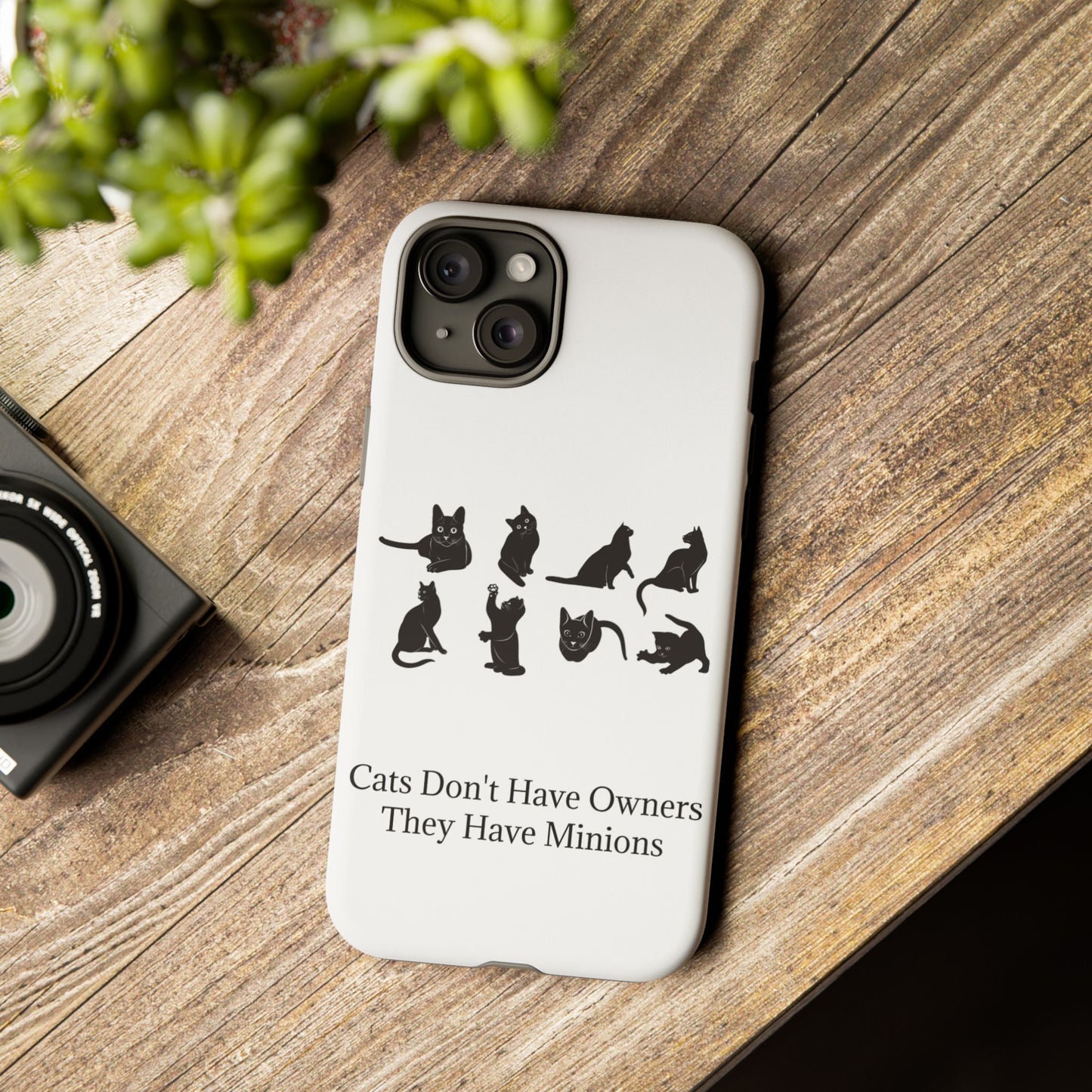 Cat Minions iPhone Case