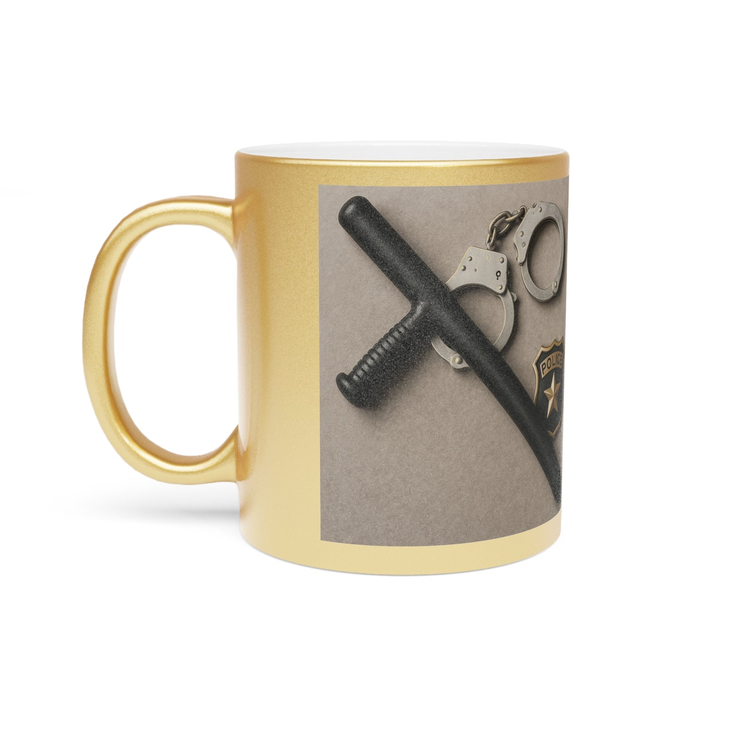 Law Enforcement Appreciation Metallic Coffee Mug
