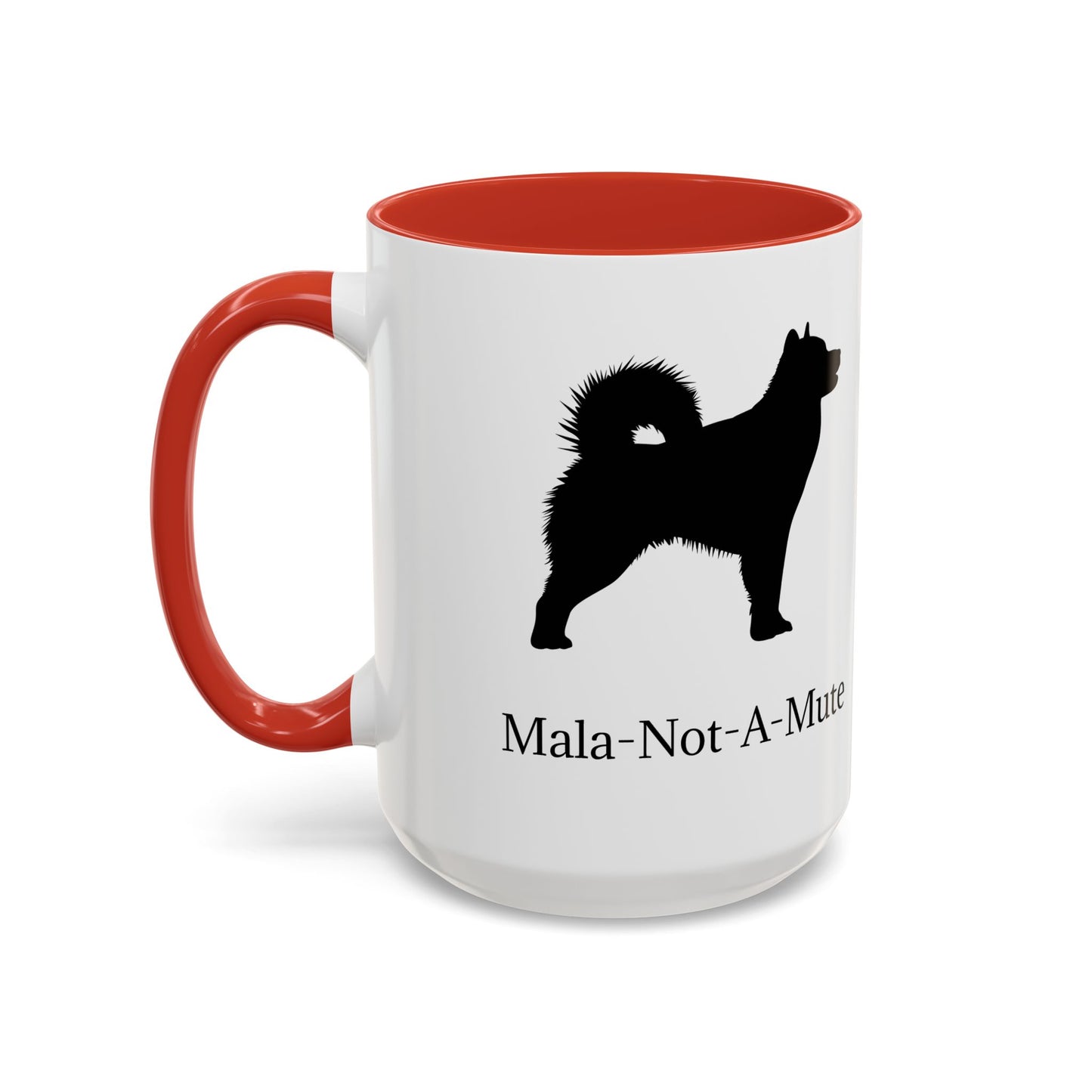Mala-Not-A-Mute 2-Tone Coffee Mug