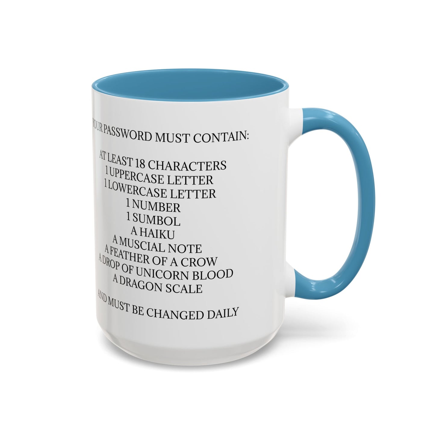 Password 2-Tone Coffee Mug