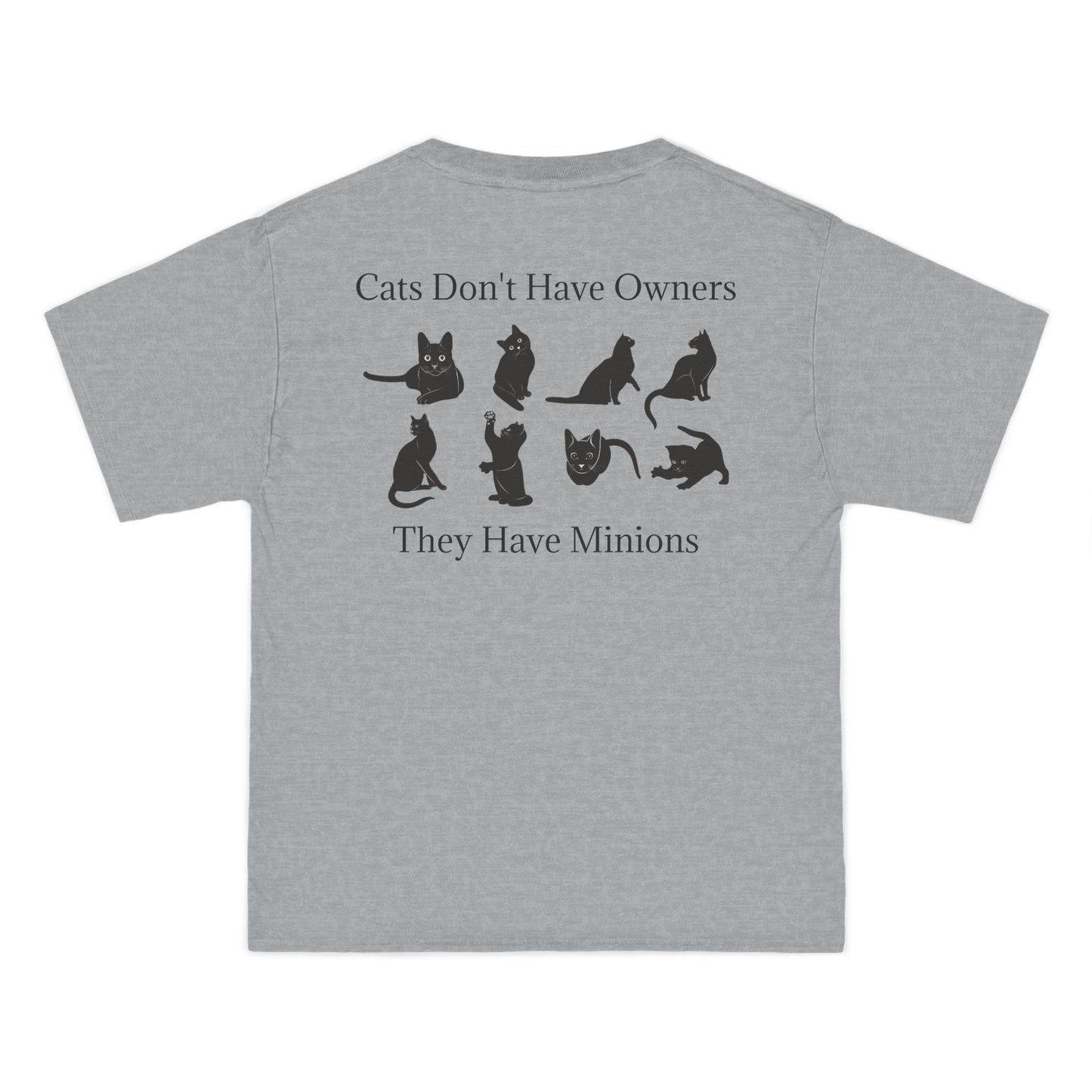 Cat Minions Men's Short-Sleeve Crewneck Tee