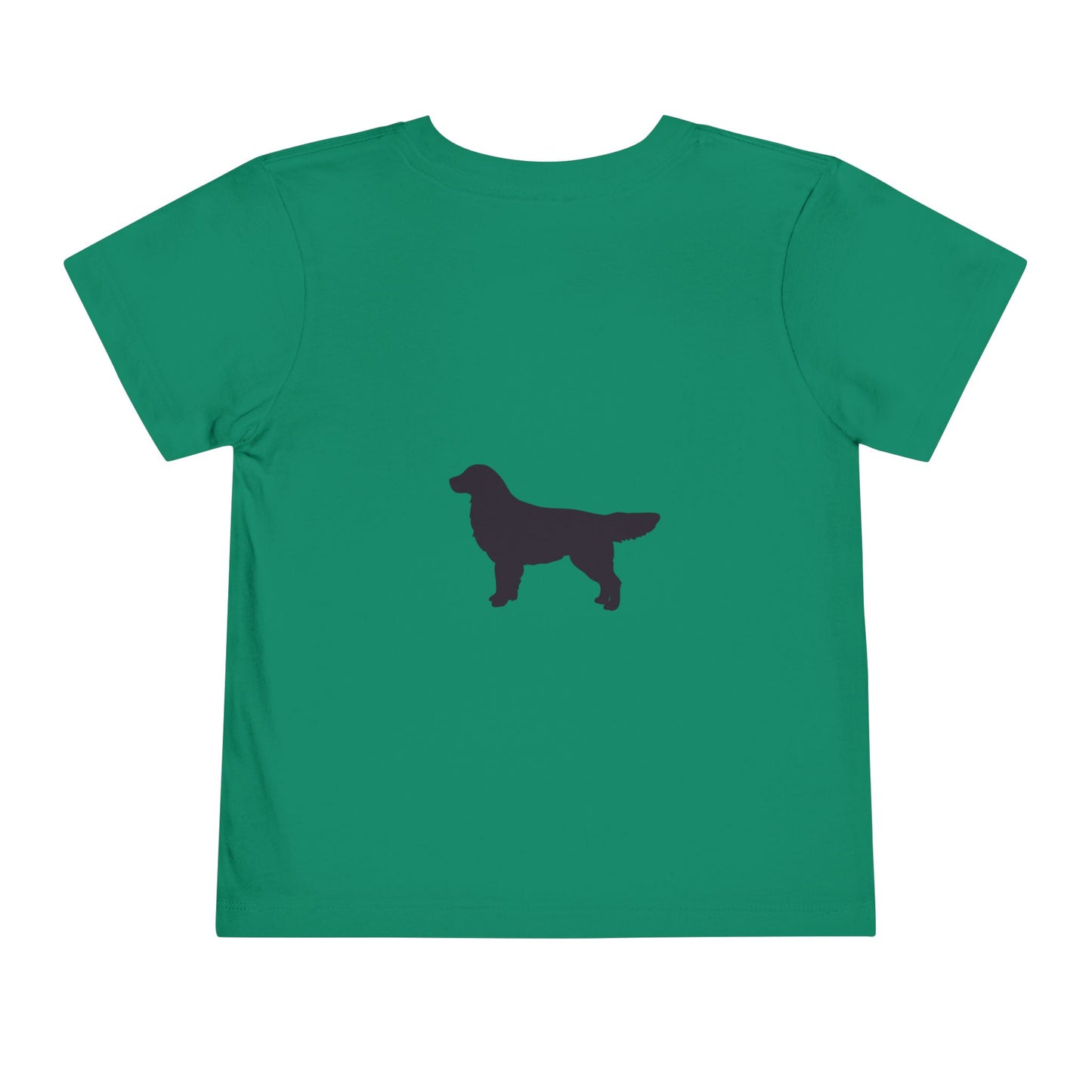 Golden Silhouette Toddler Unisex Short Sleeve Crewneck Tee