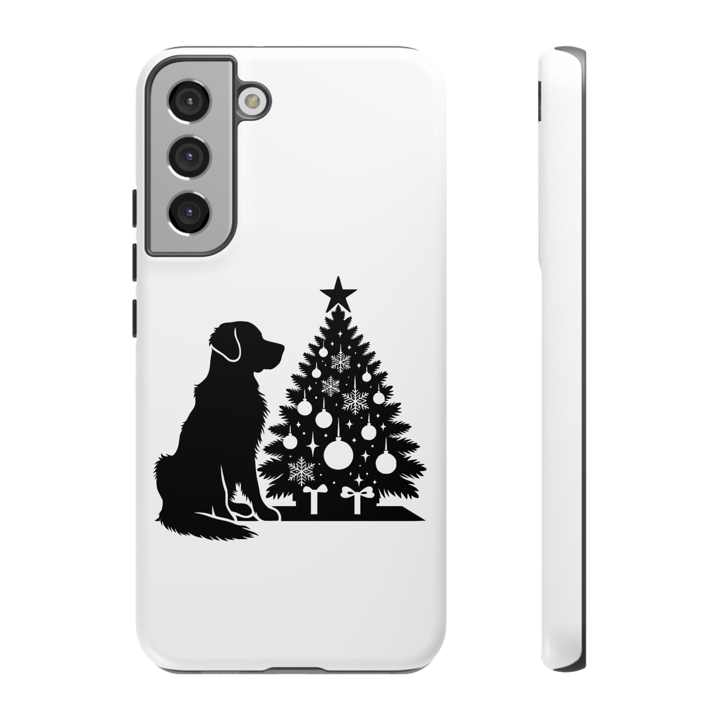 Golden Christmas Tree Samsung Case