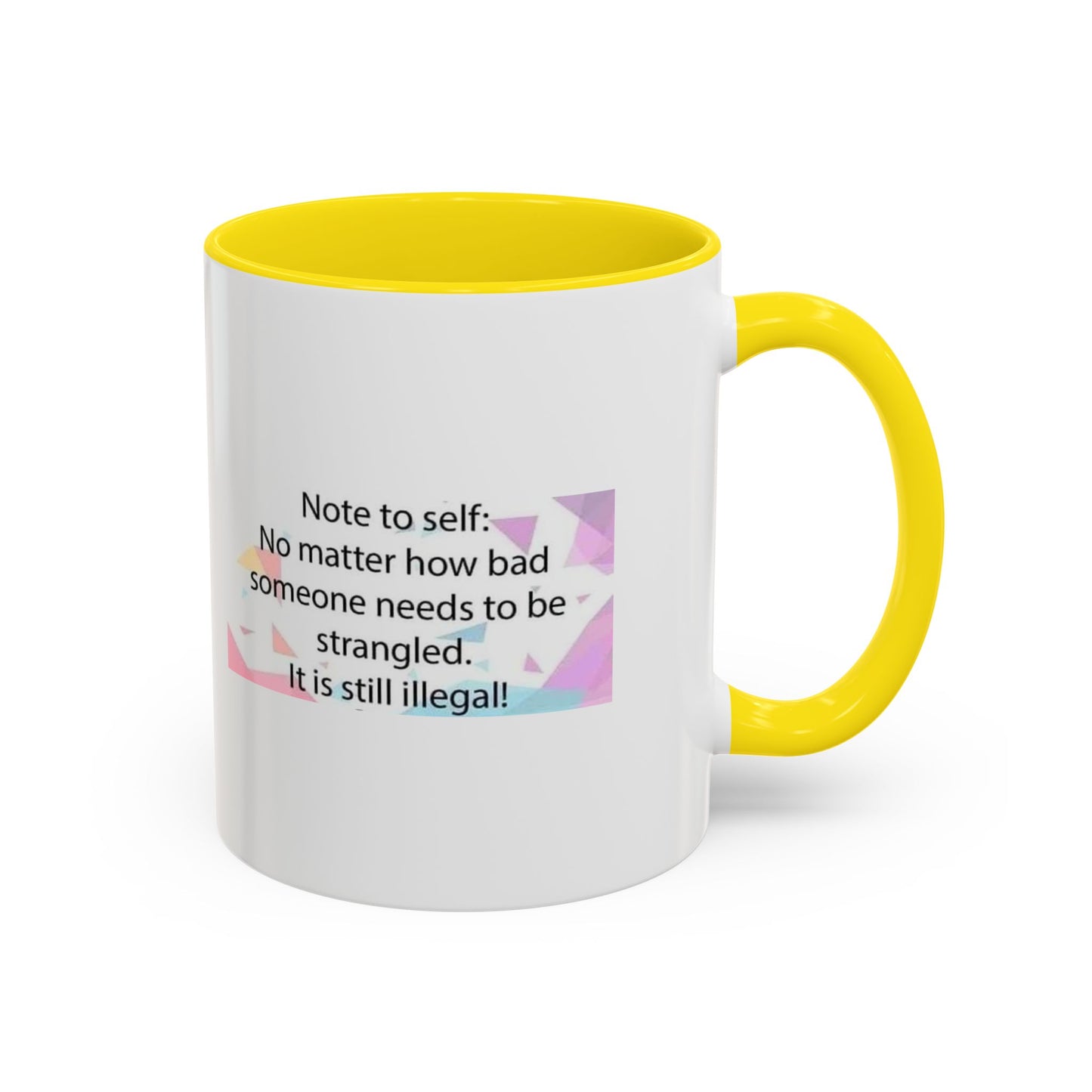 Note To Self 2-Tone Coffee Mug