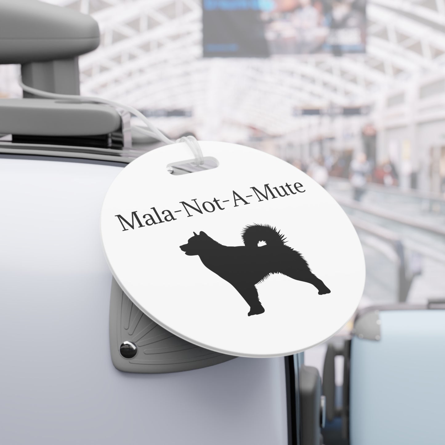 Mala-Not-A-Mute Luggage Tag