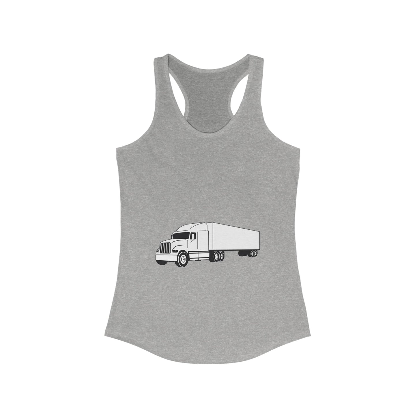Semi Truck Women's Racerback Tank