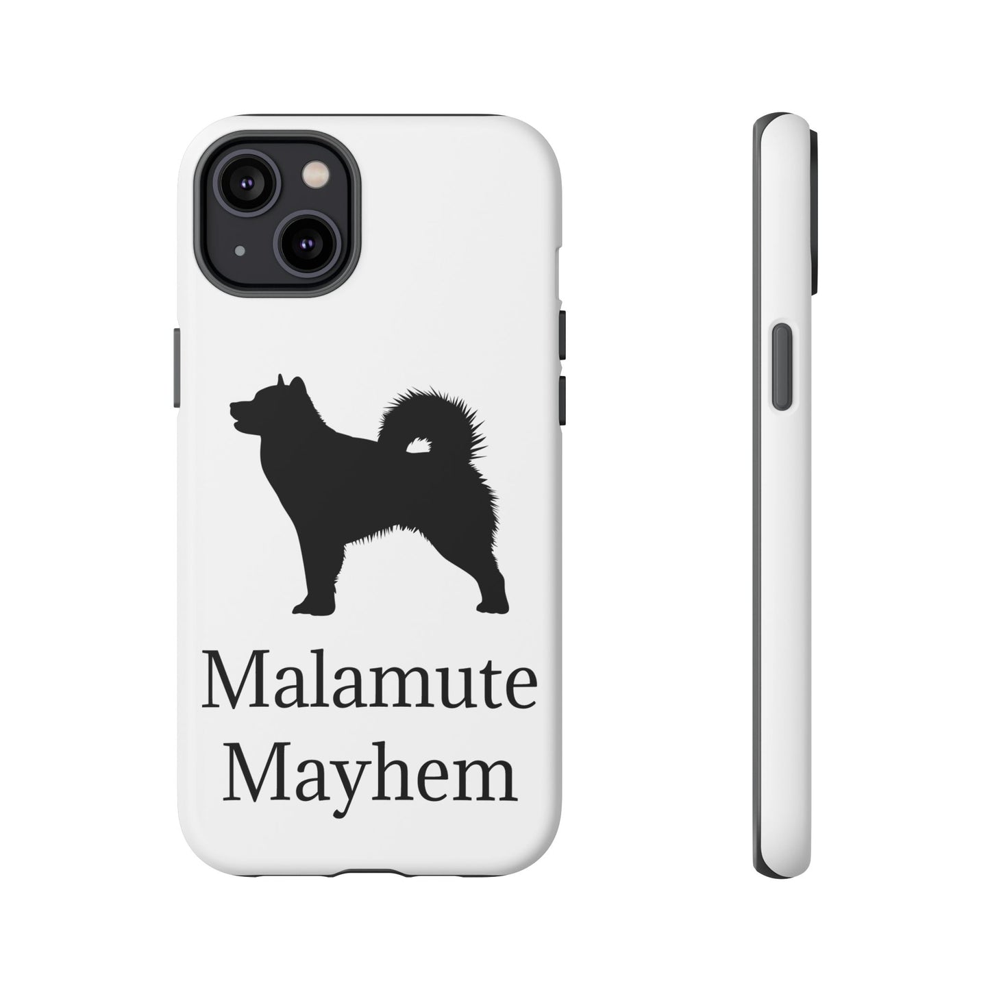 Malamute Mayhem iPhone Case