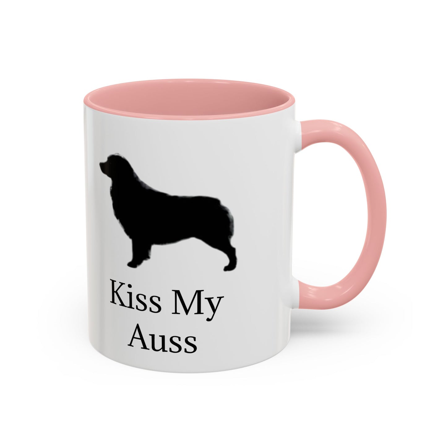 Kiss My Auss 2-Tone Coffee Mug