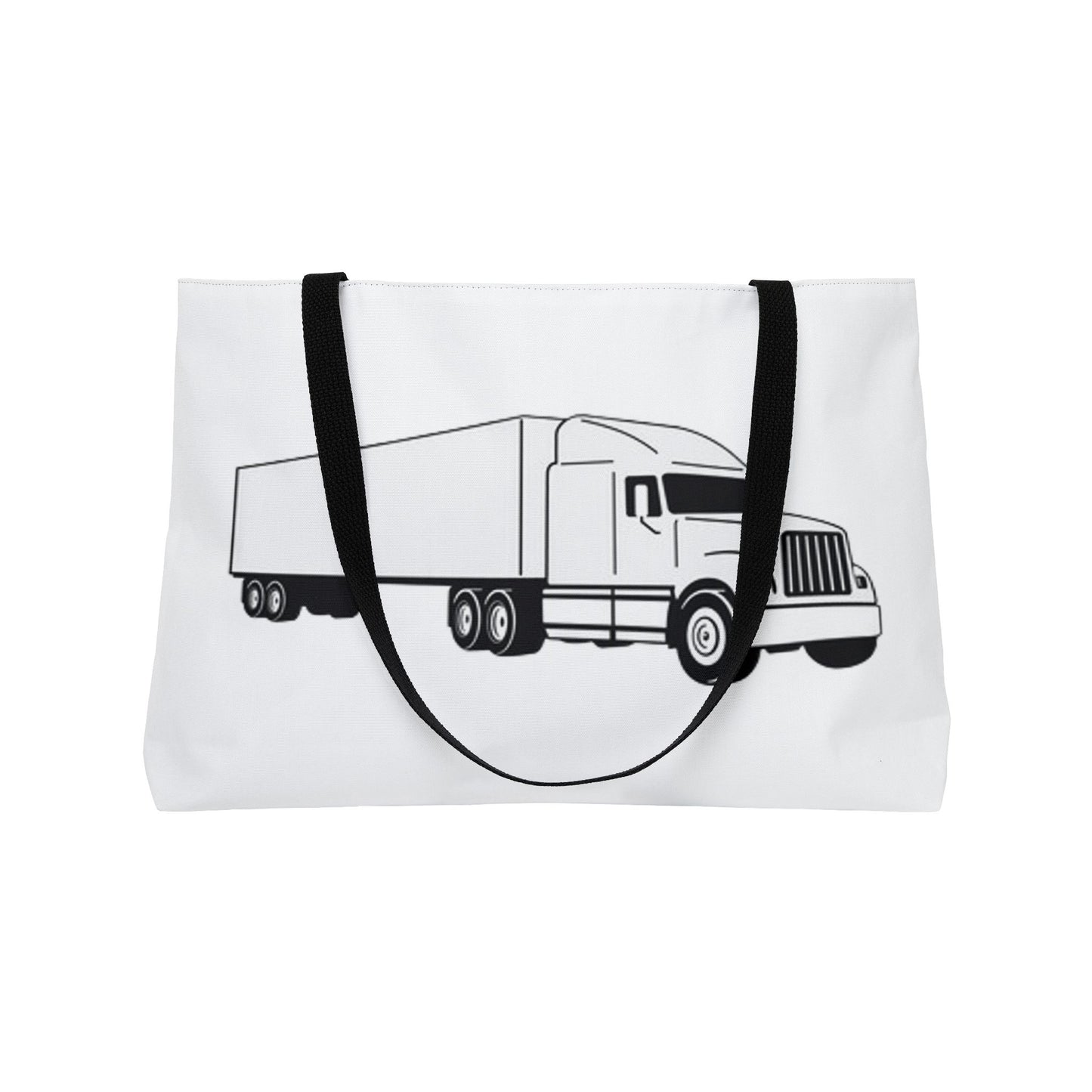 Semi Truck Weekender Tote Bag