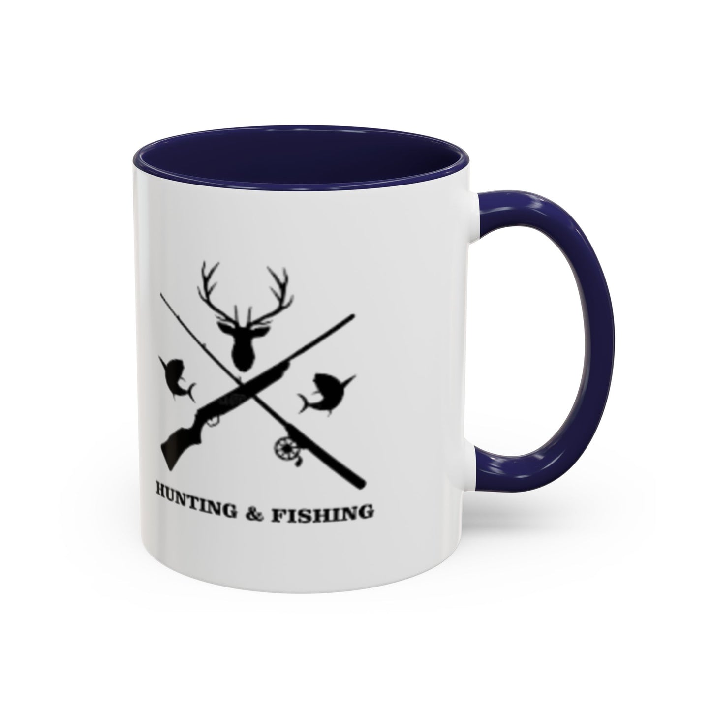 Hunting/Fishing 2-Tone Coffee Mug