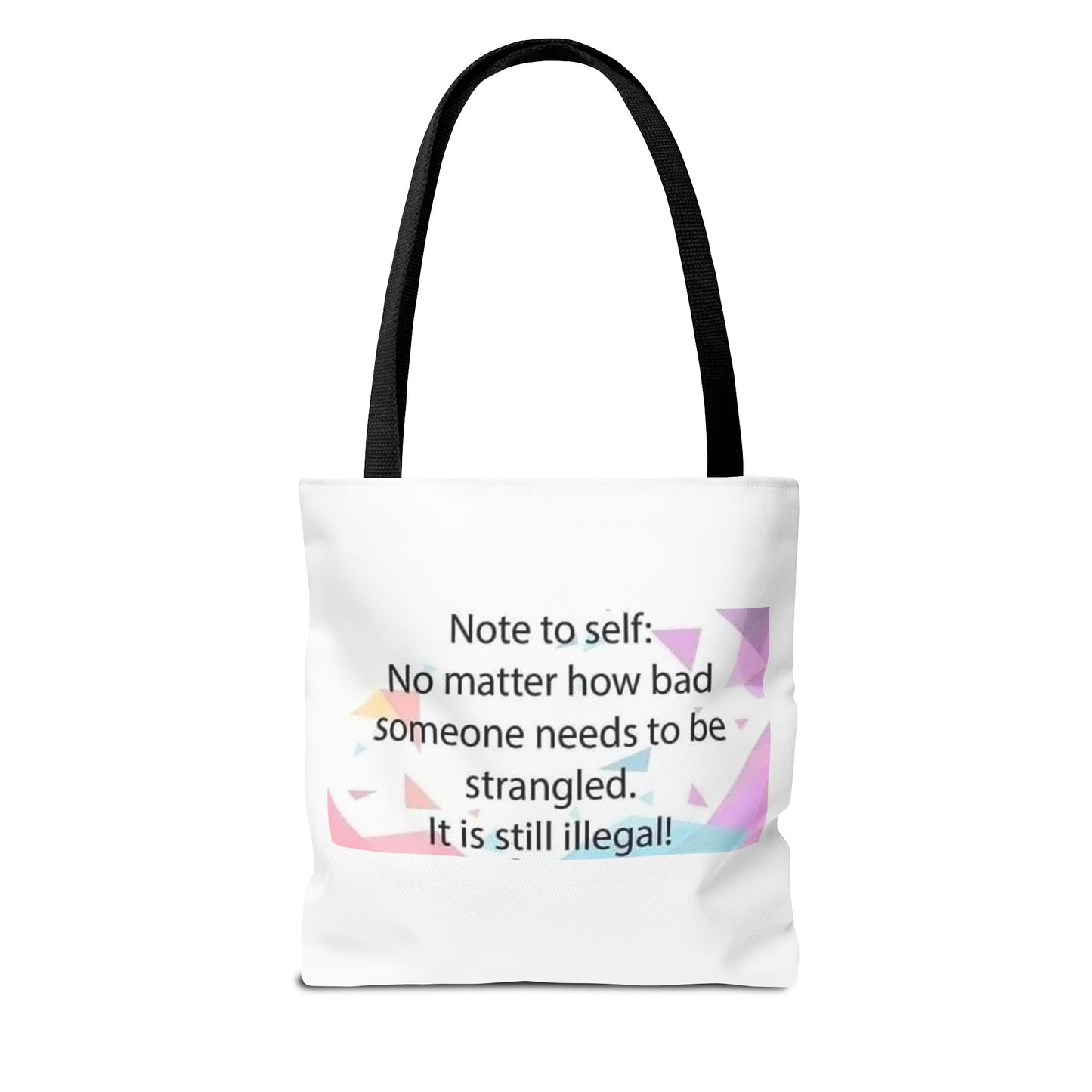 Note To Self Tote Bag