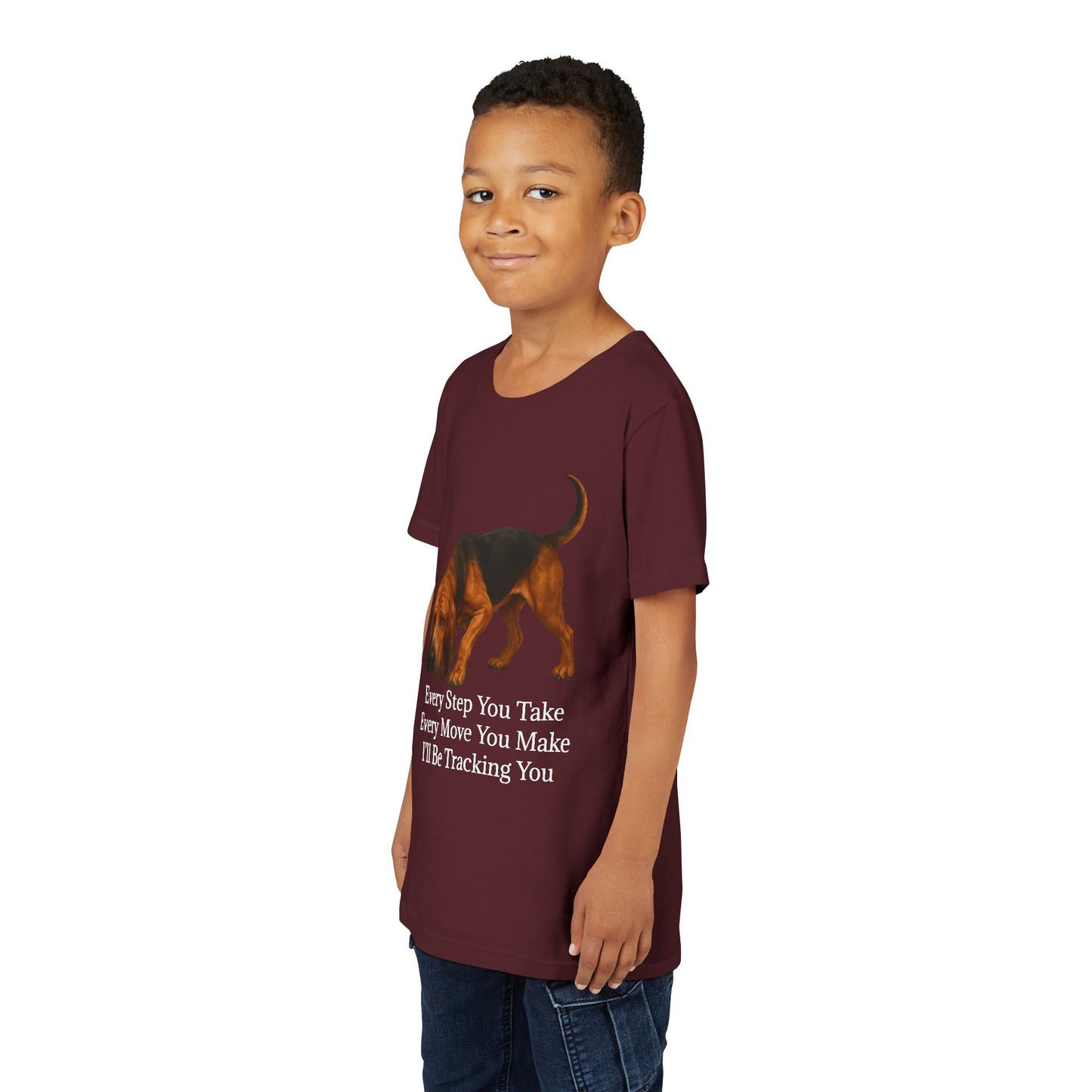 Tracking You Youth Unisex Short Sleeve Crewneck Tee