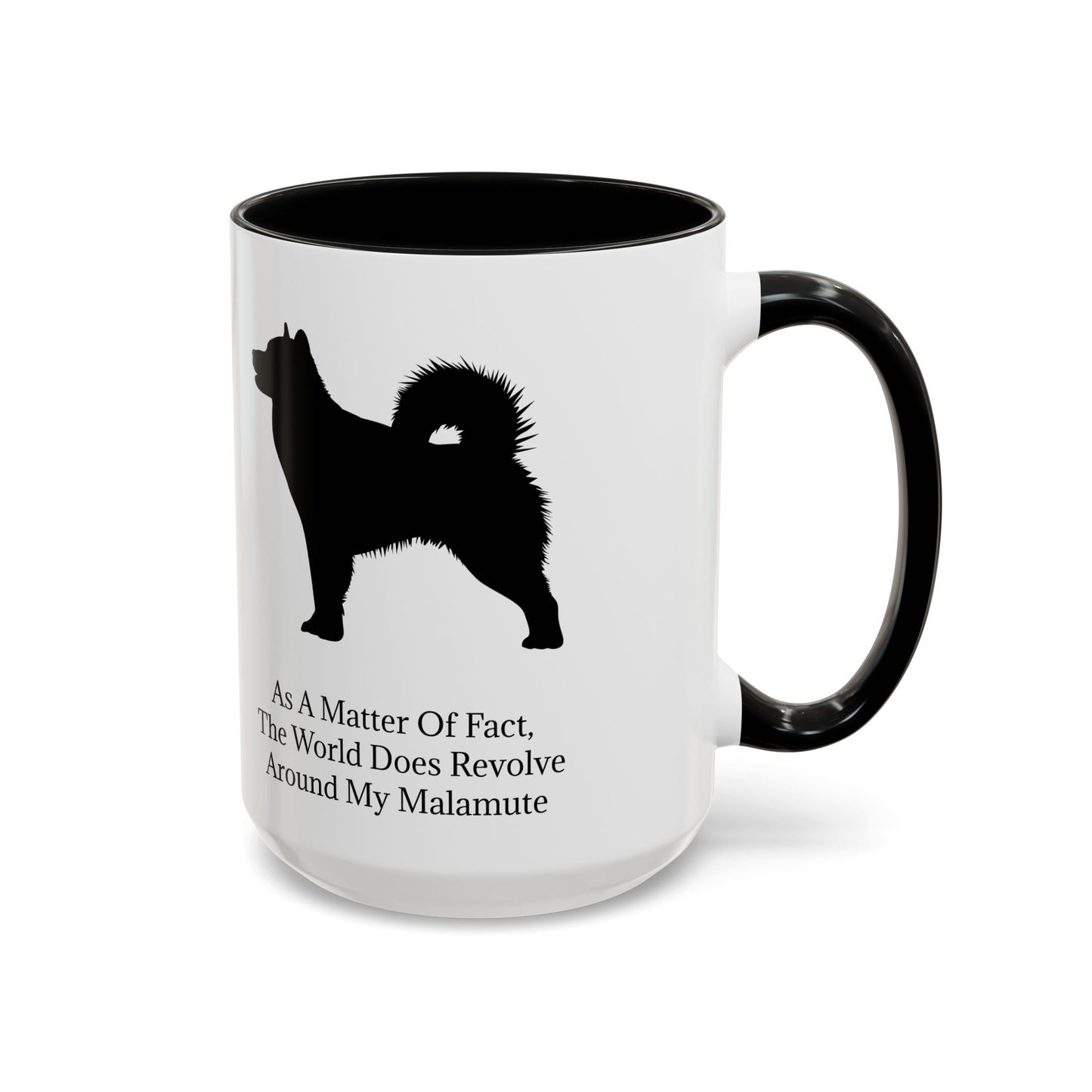 Matter Of Fact Malamute 2-Tone Coffee Mug