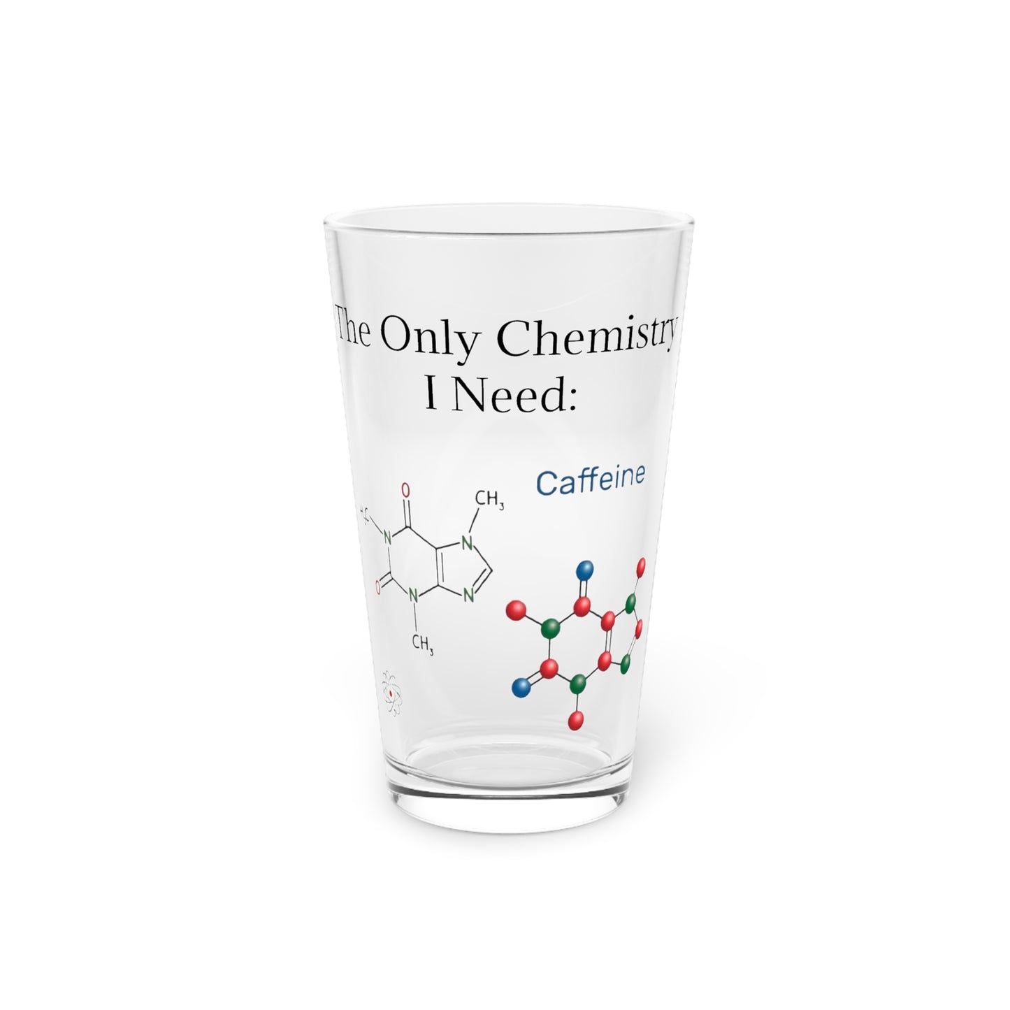 Chemistry Lesson Drinking Glass