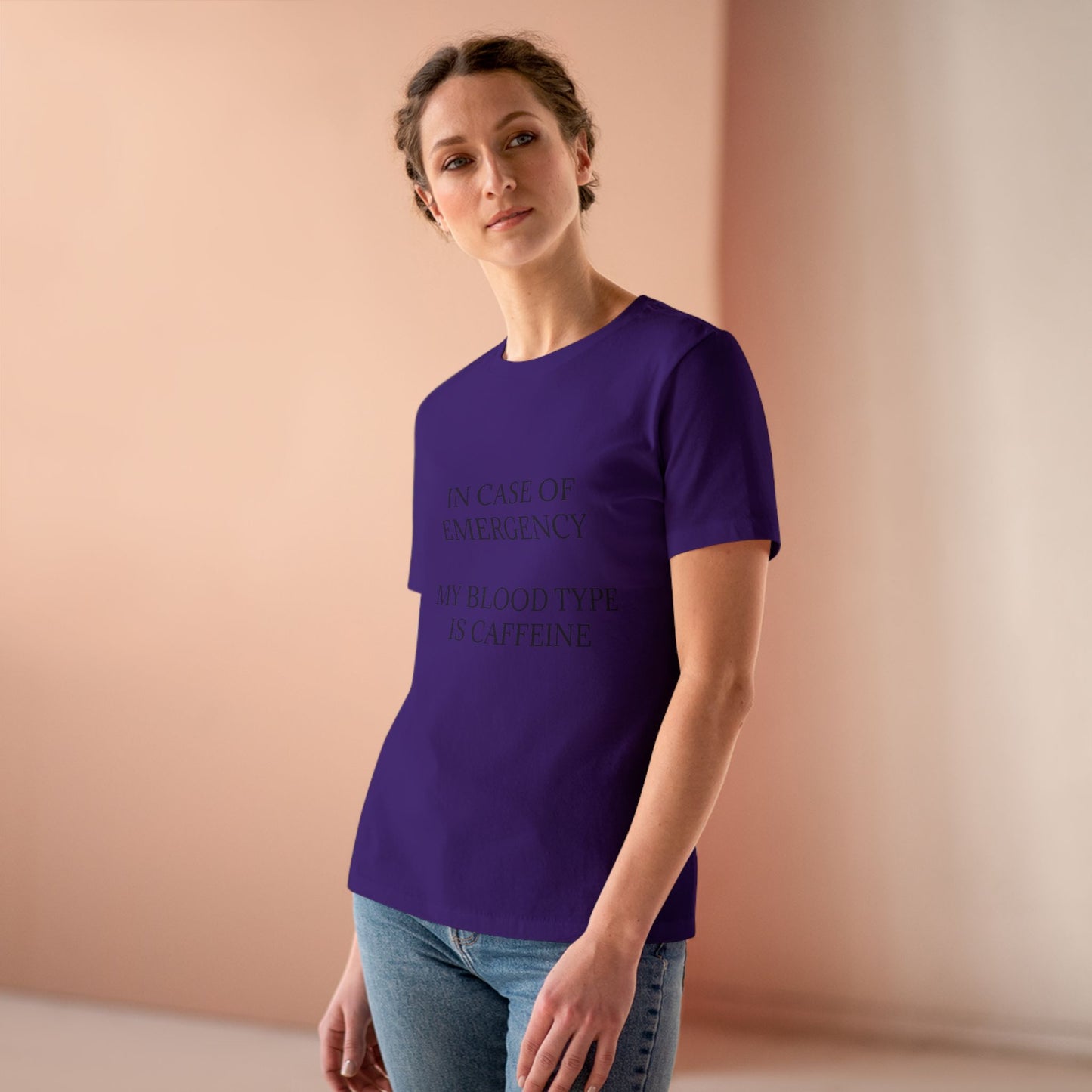 Blood Type Women's Short Sleeve Crewneck Tee