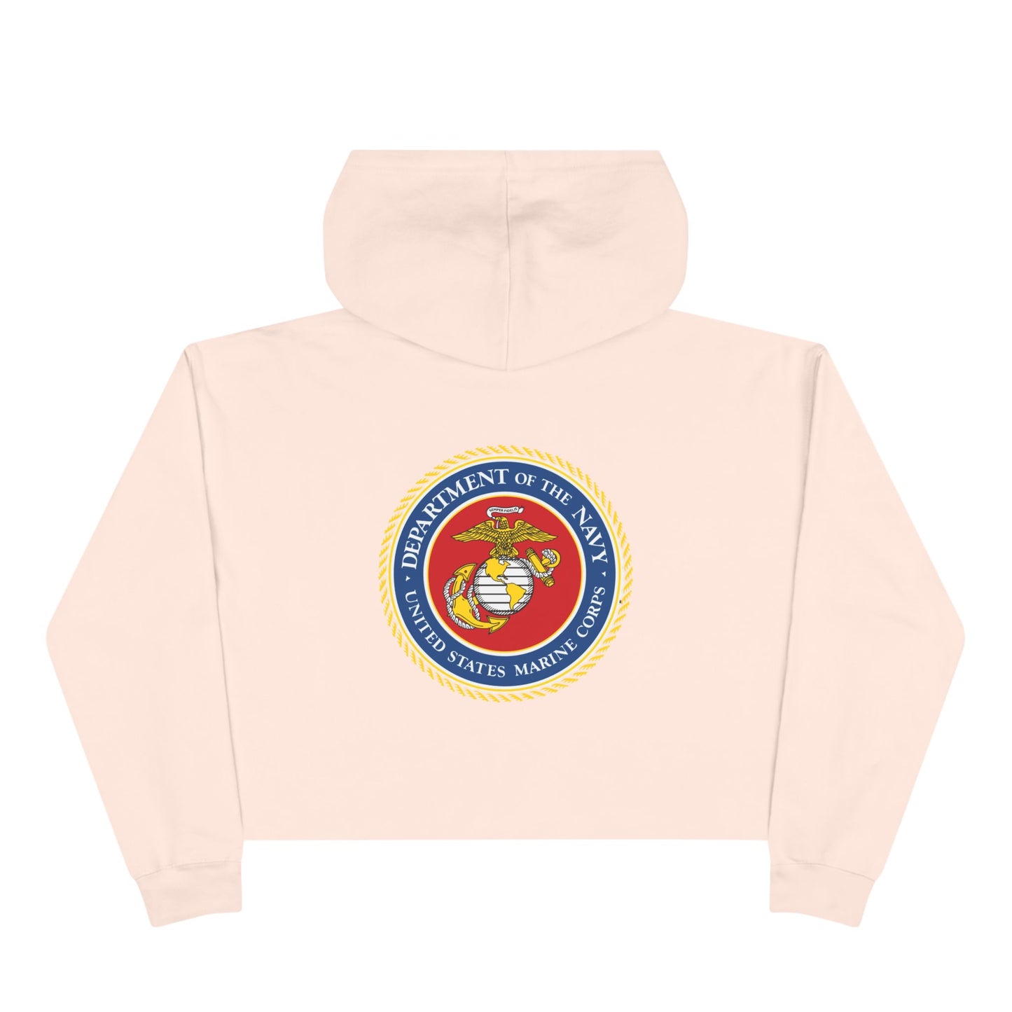 US Marine Corps Women's Crop Hoodie