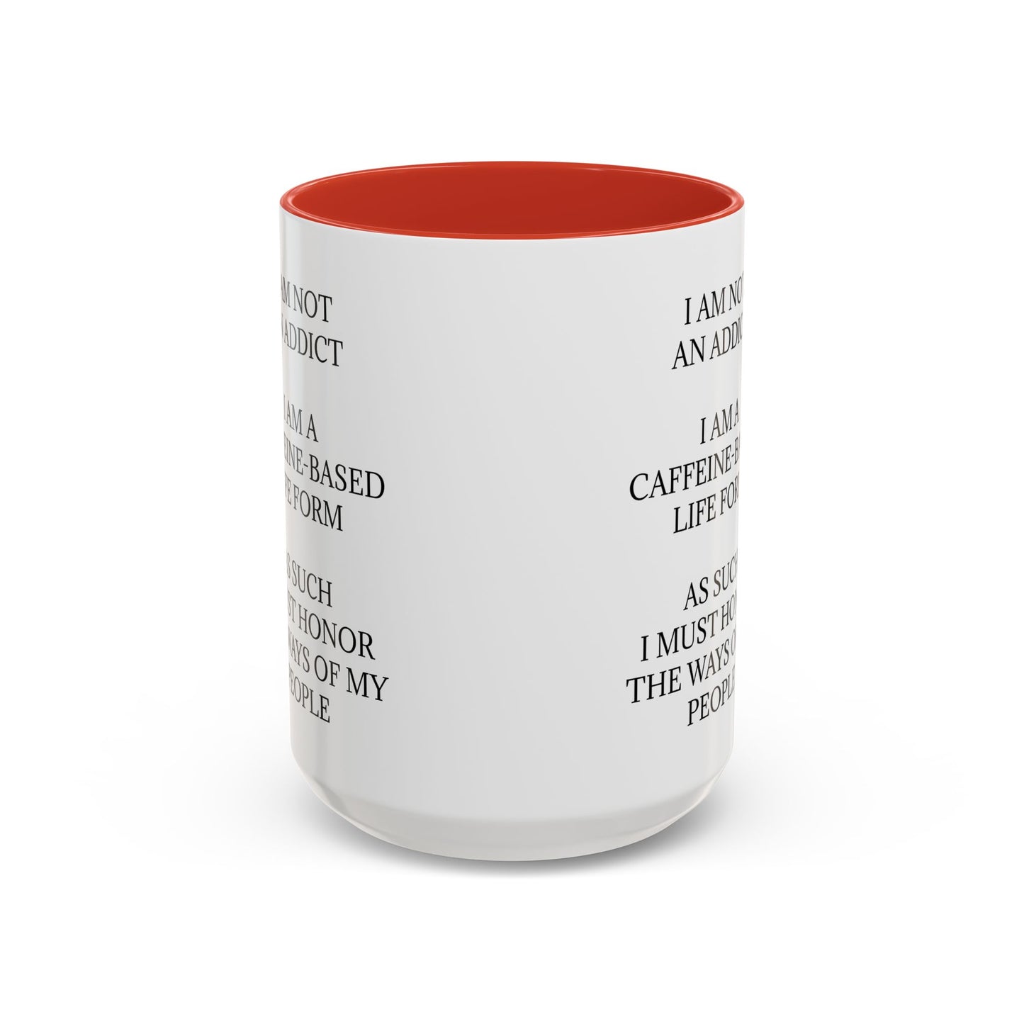 Not An Addict 2-Tone Coffee Mug