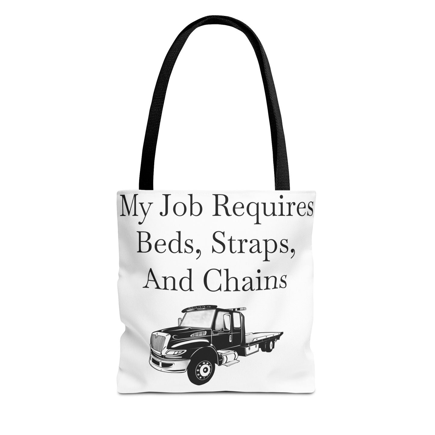Beds, Straps, And Chains Tote Bag