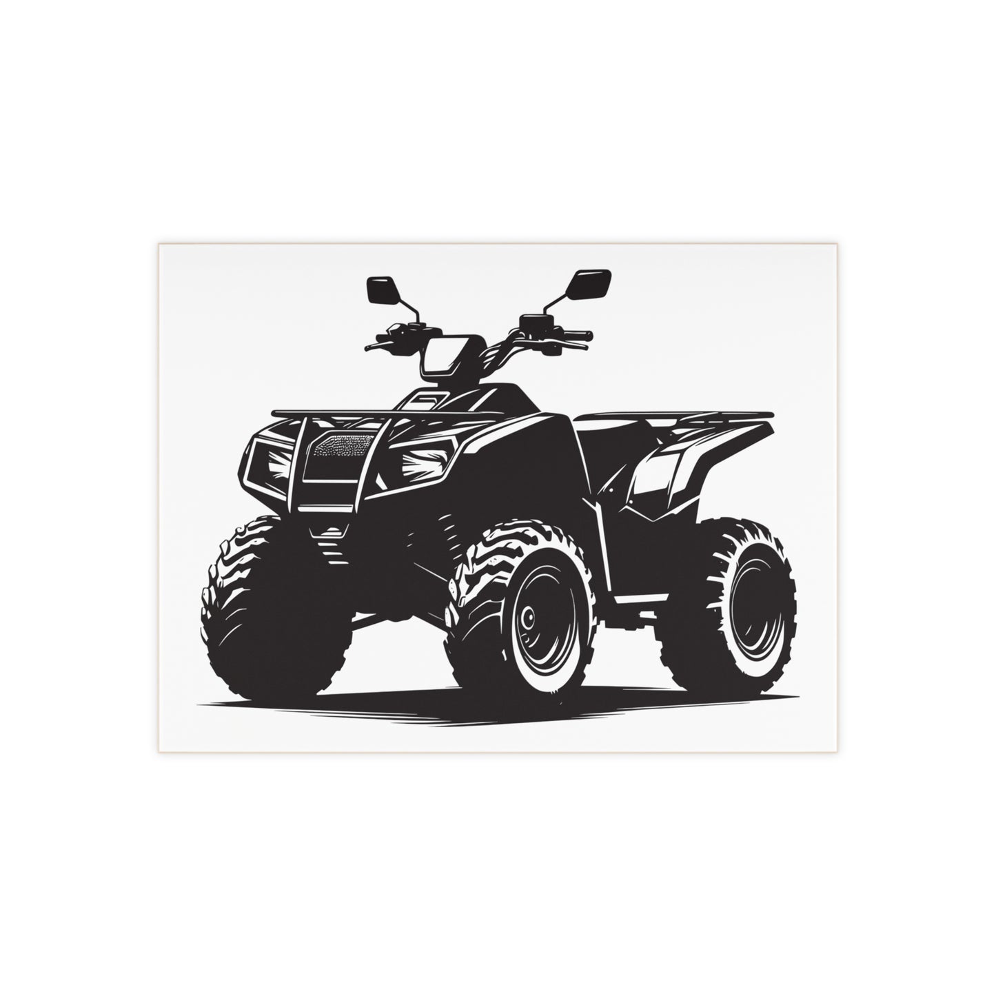 Off The Beaten Path Quad Ceramic Photo Tile